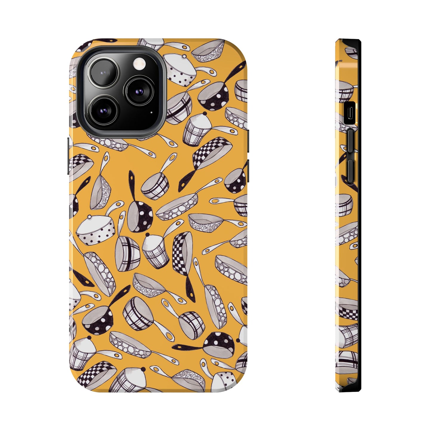 Pots & Pans Flyin' Yellow Phone Case