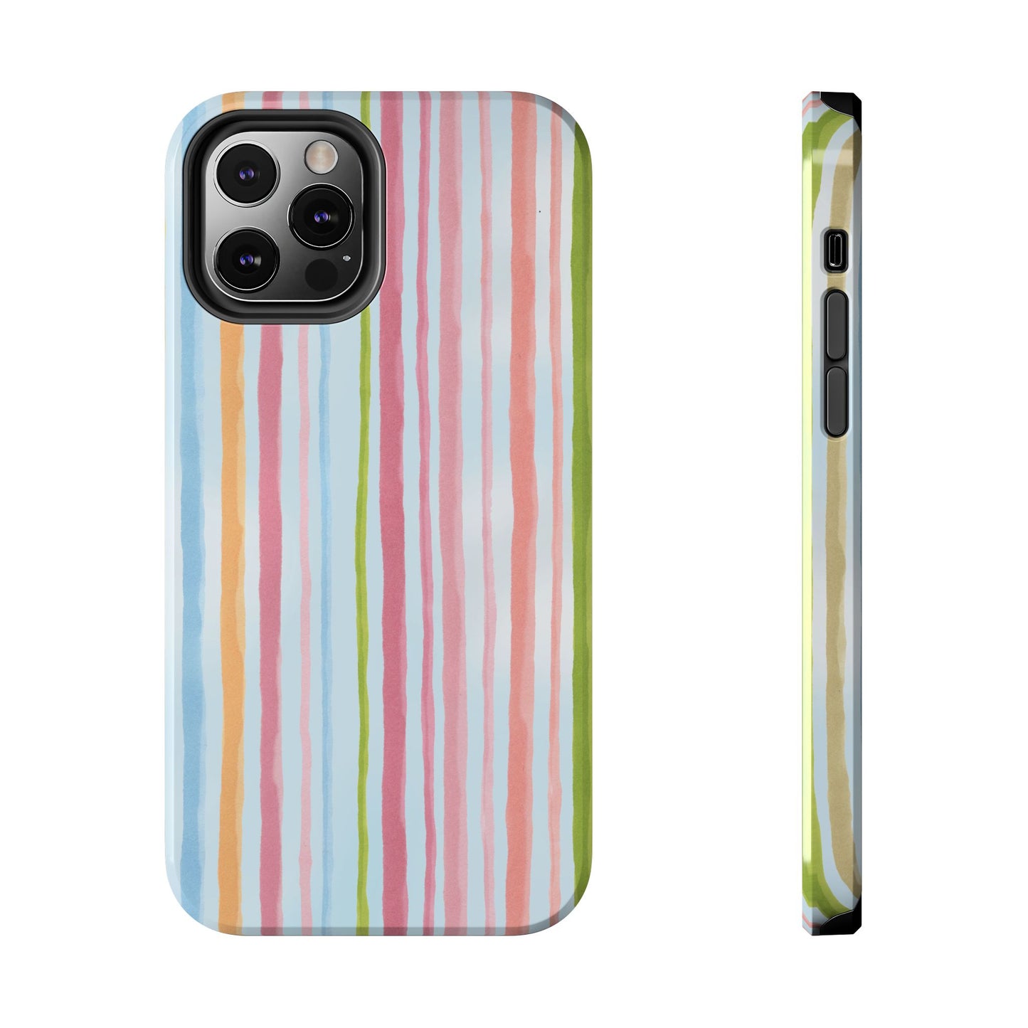 Swim Stripe Blue Phone Case