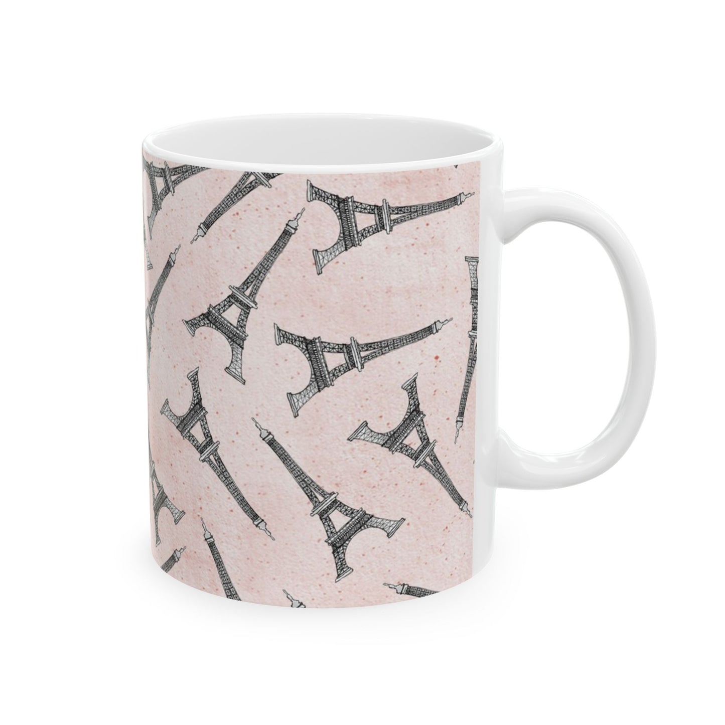 Eiffelesque Pink Cup