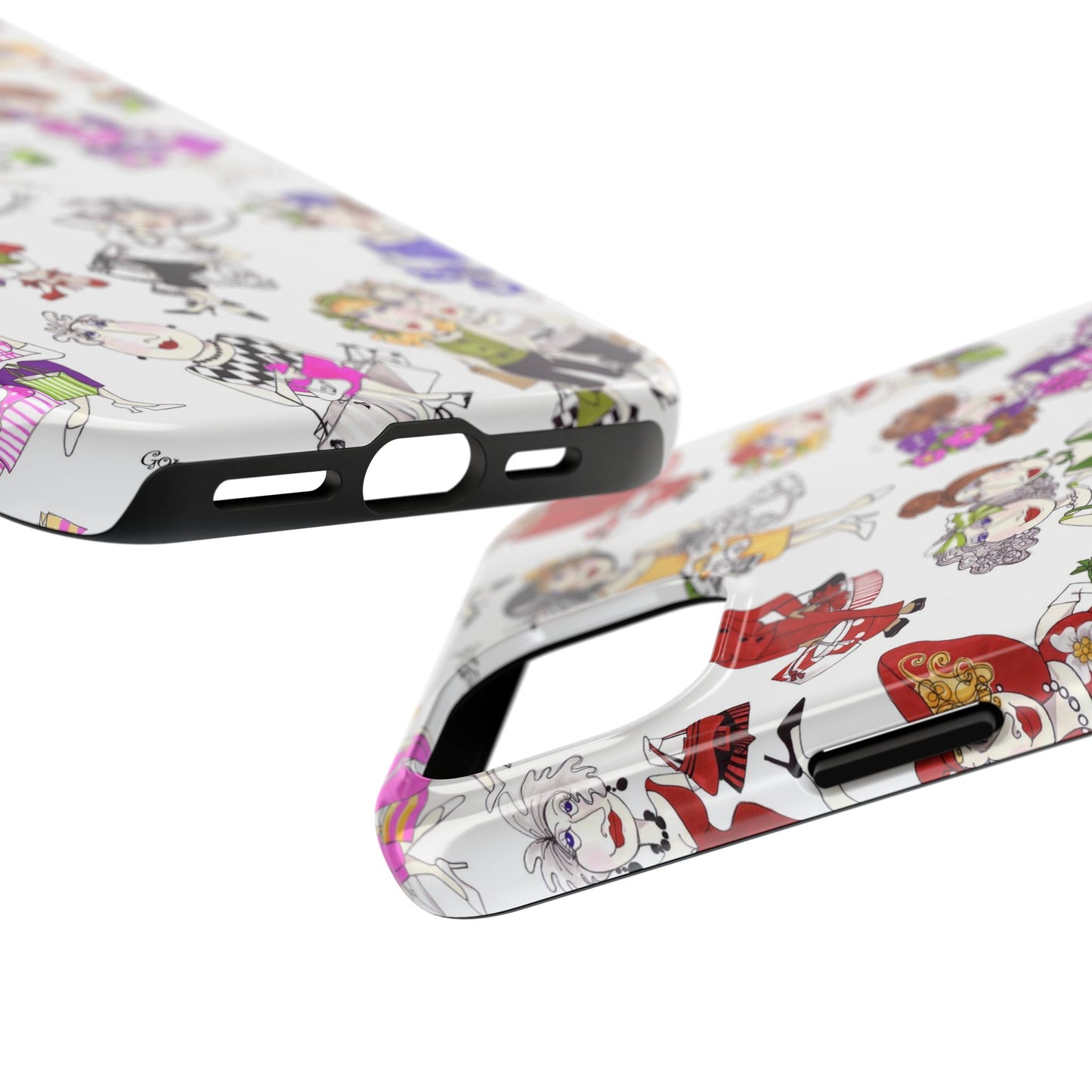 Gone Shopping Tossed White Phone Case