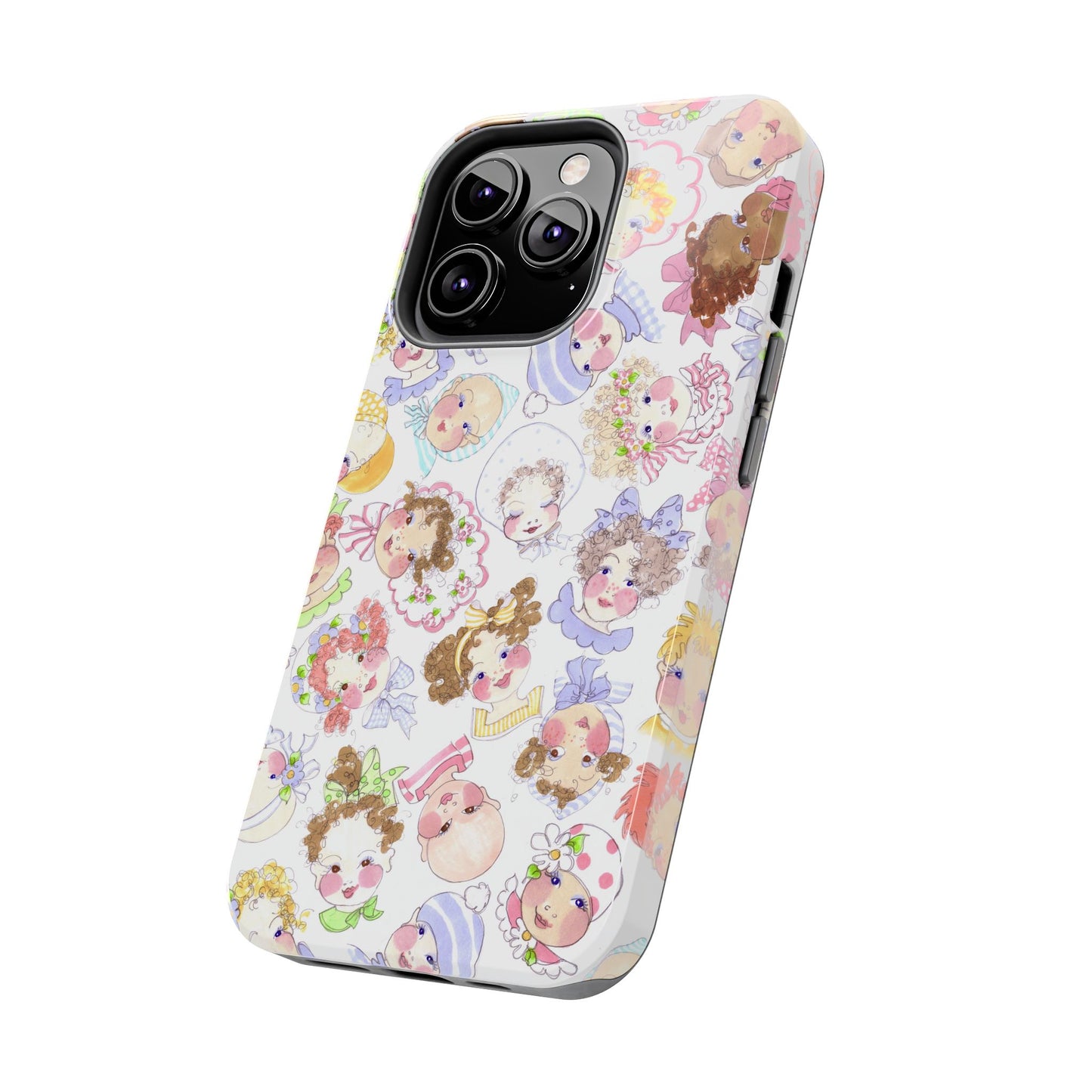 Baby Face Fling White Phone Case