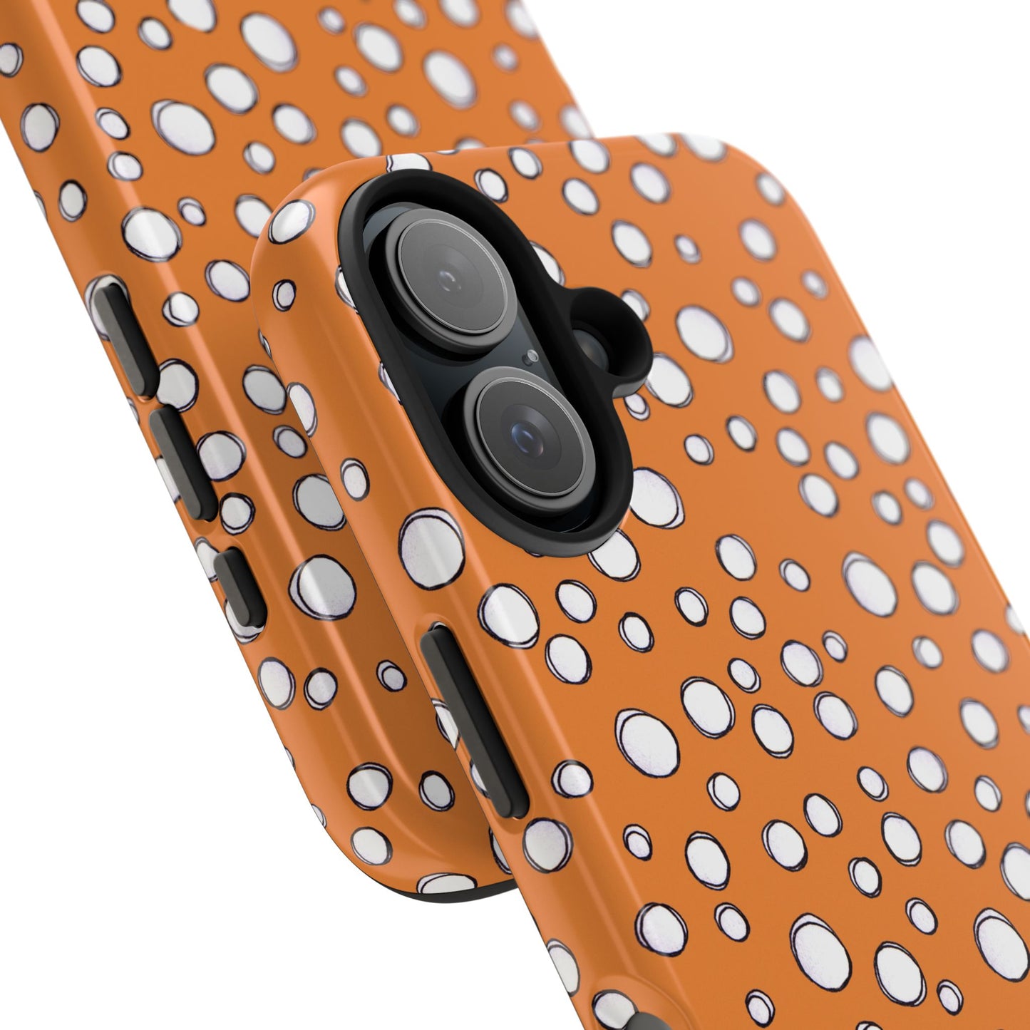 Pot Dots Orange Phone Case