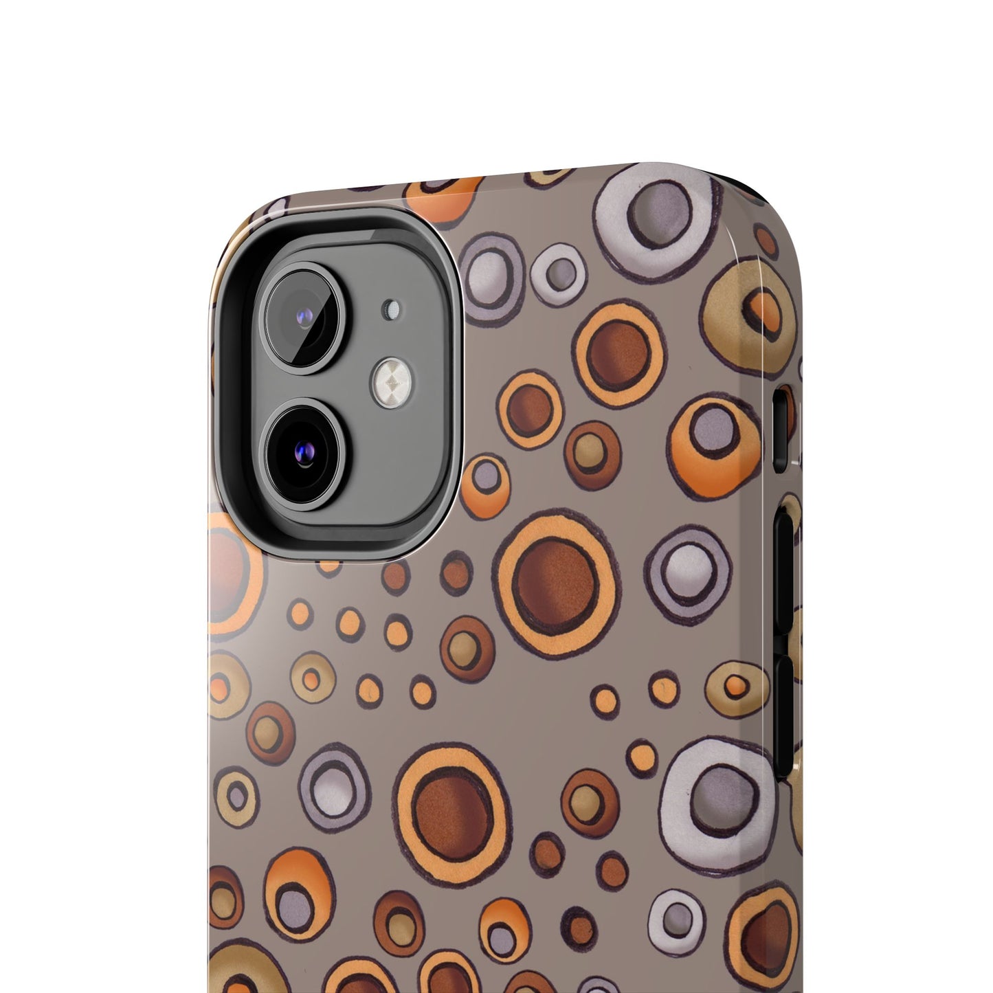 Doggy Dots Gray Phone Case