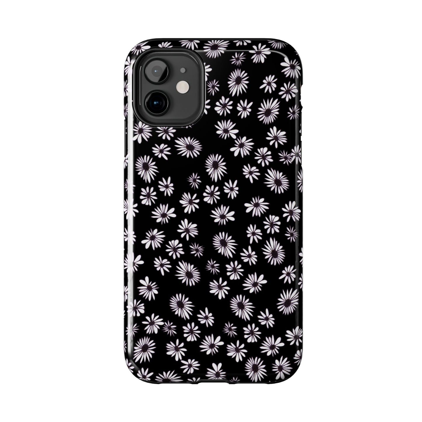 Random Daisy Black / White Phone Case