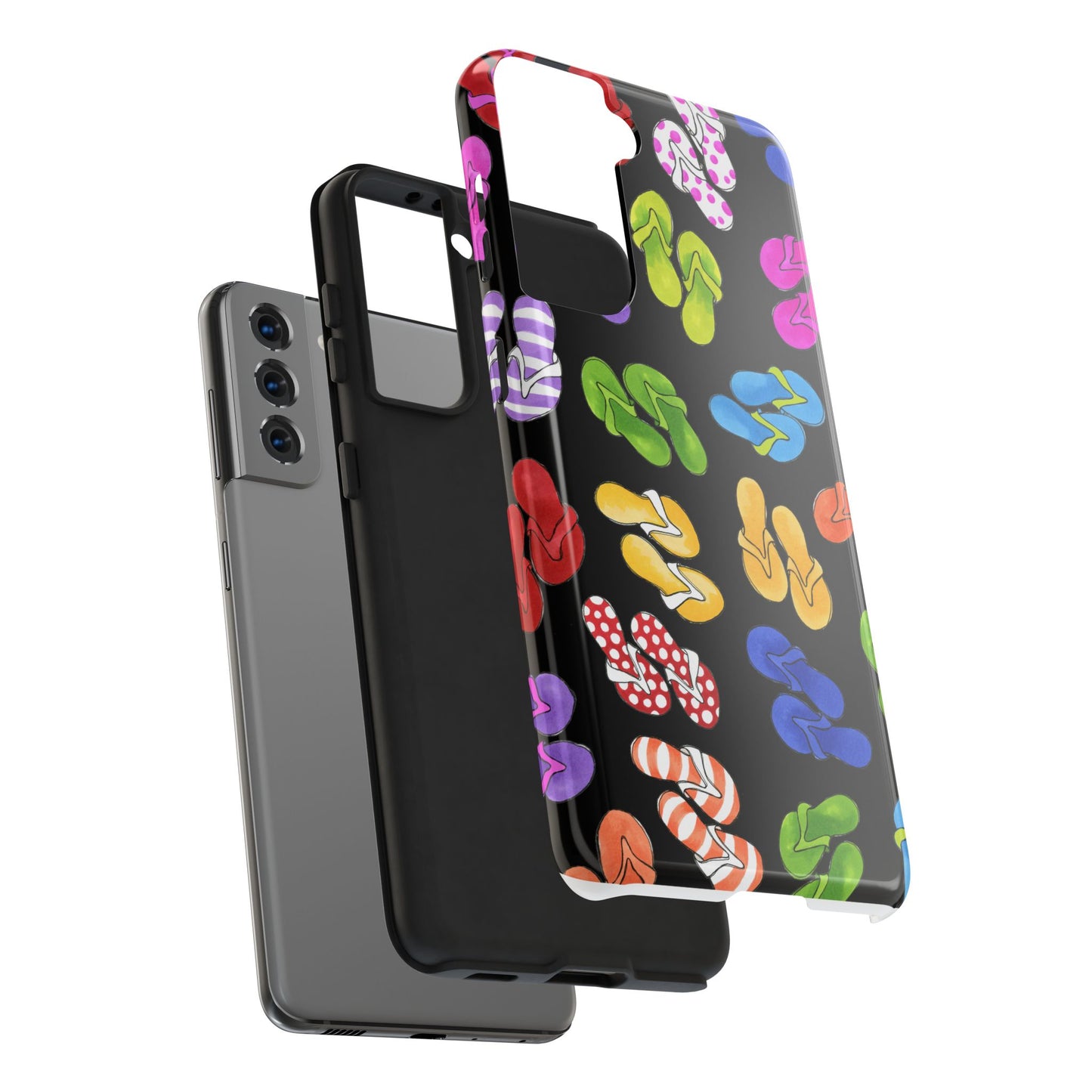 Fun Flops Black Phone Case