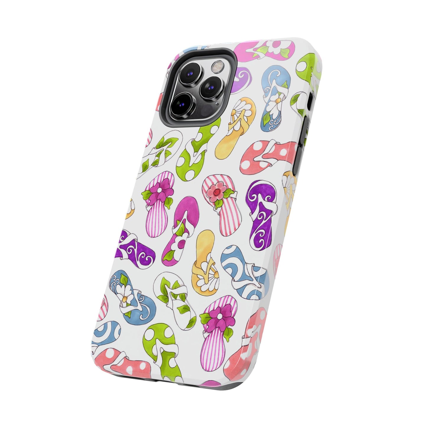 Flip Flops White Phone Case