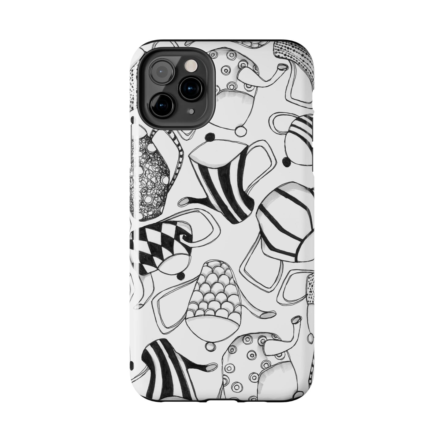 Coffee, Tea Anyone? White Phone Case