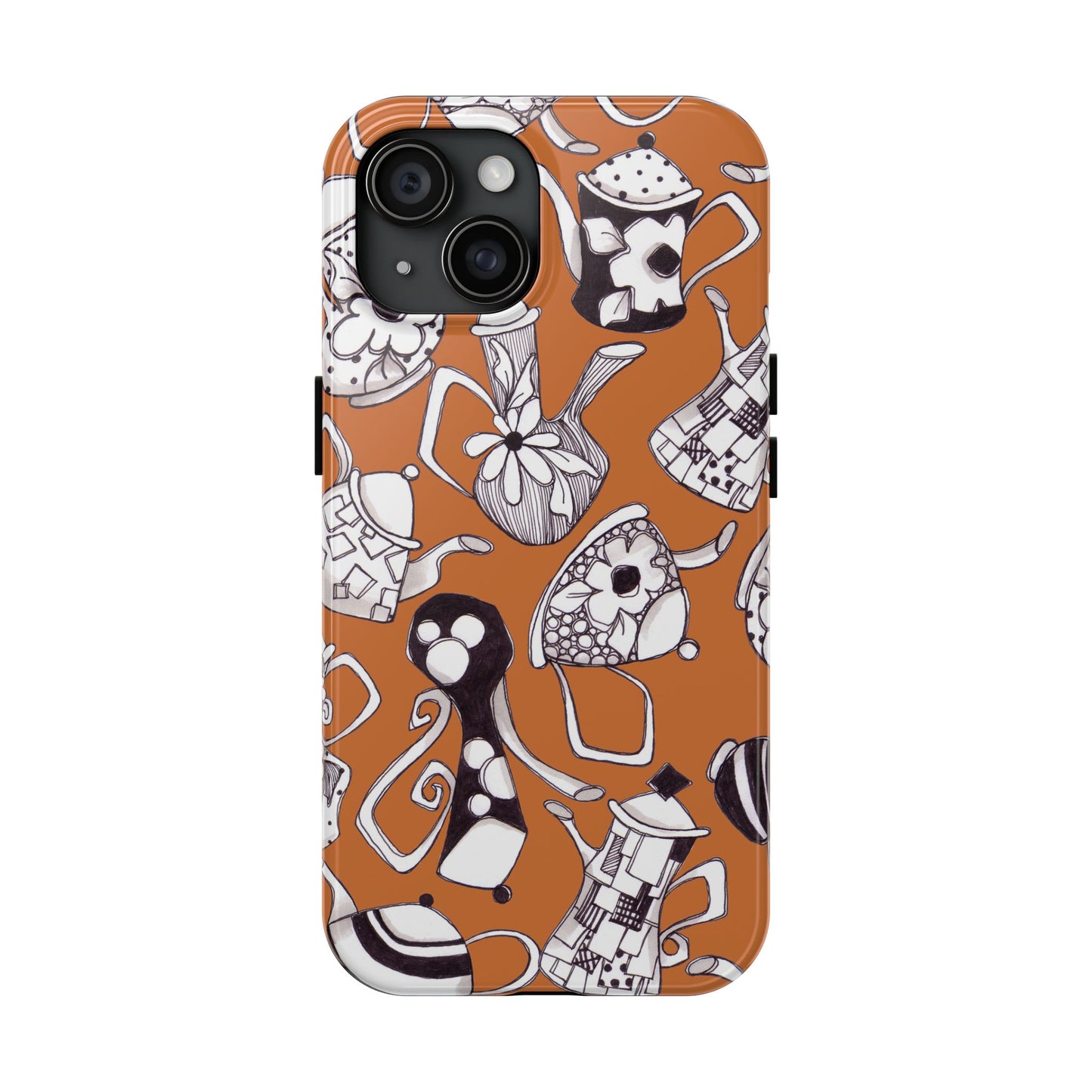 Fancy Pots Bronze Phone Case