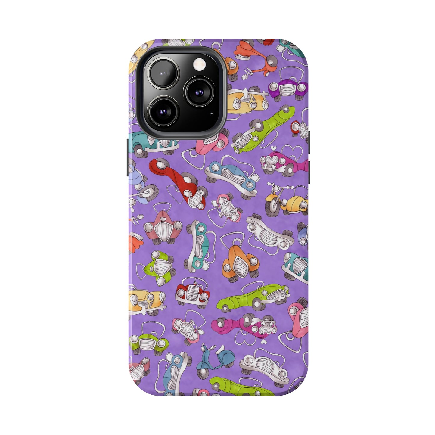 Pile Up Purple Phone Case