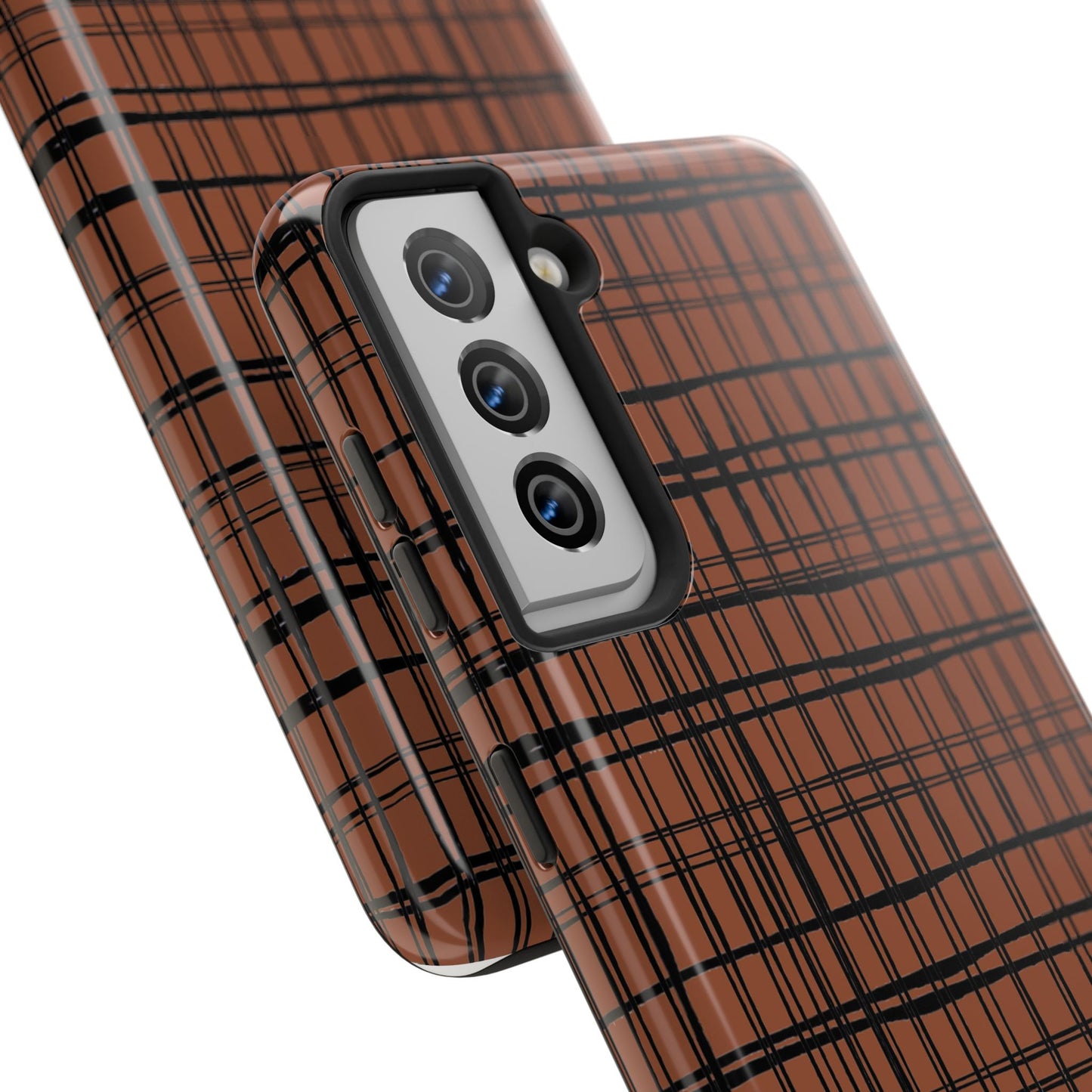 Doggie Fence Rust Phone Case