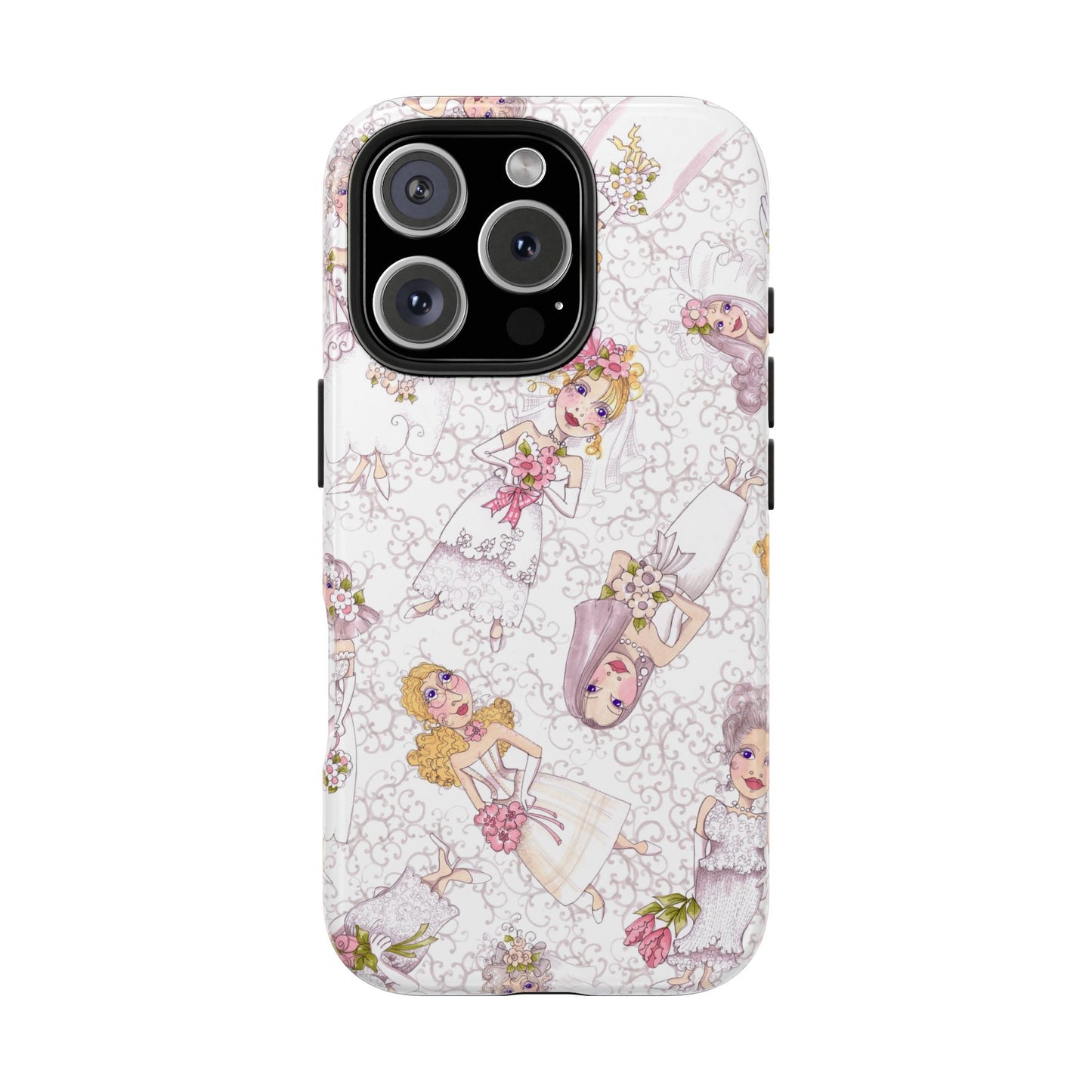 Bridal Scroll Phone Case