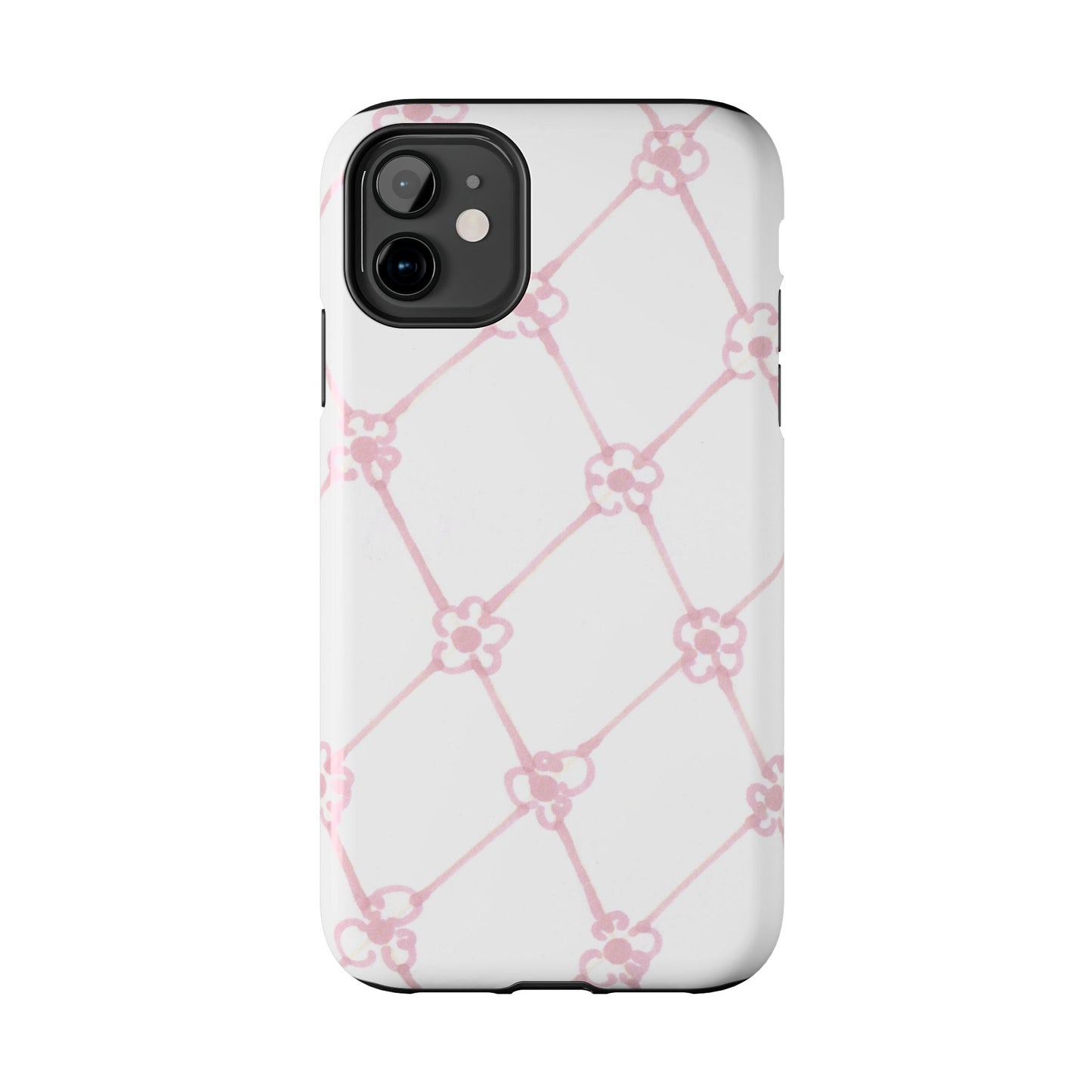 Flower Model Scroll Phone Case