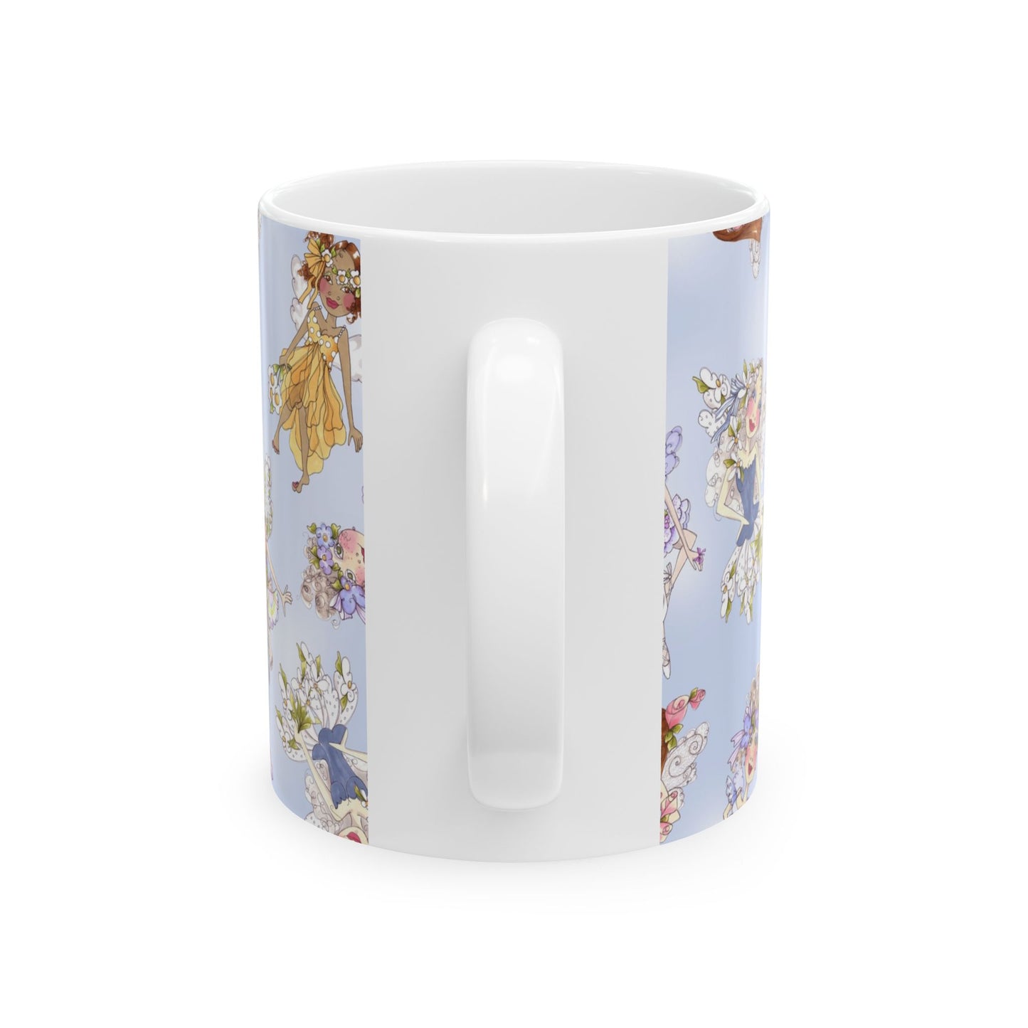 Fairies Afloat Blue Cup