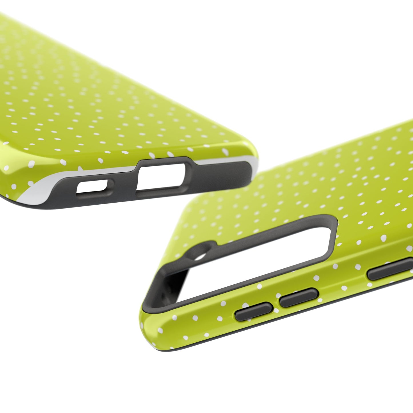 Dinky Dots Lime / White Phone Case