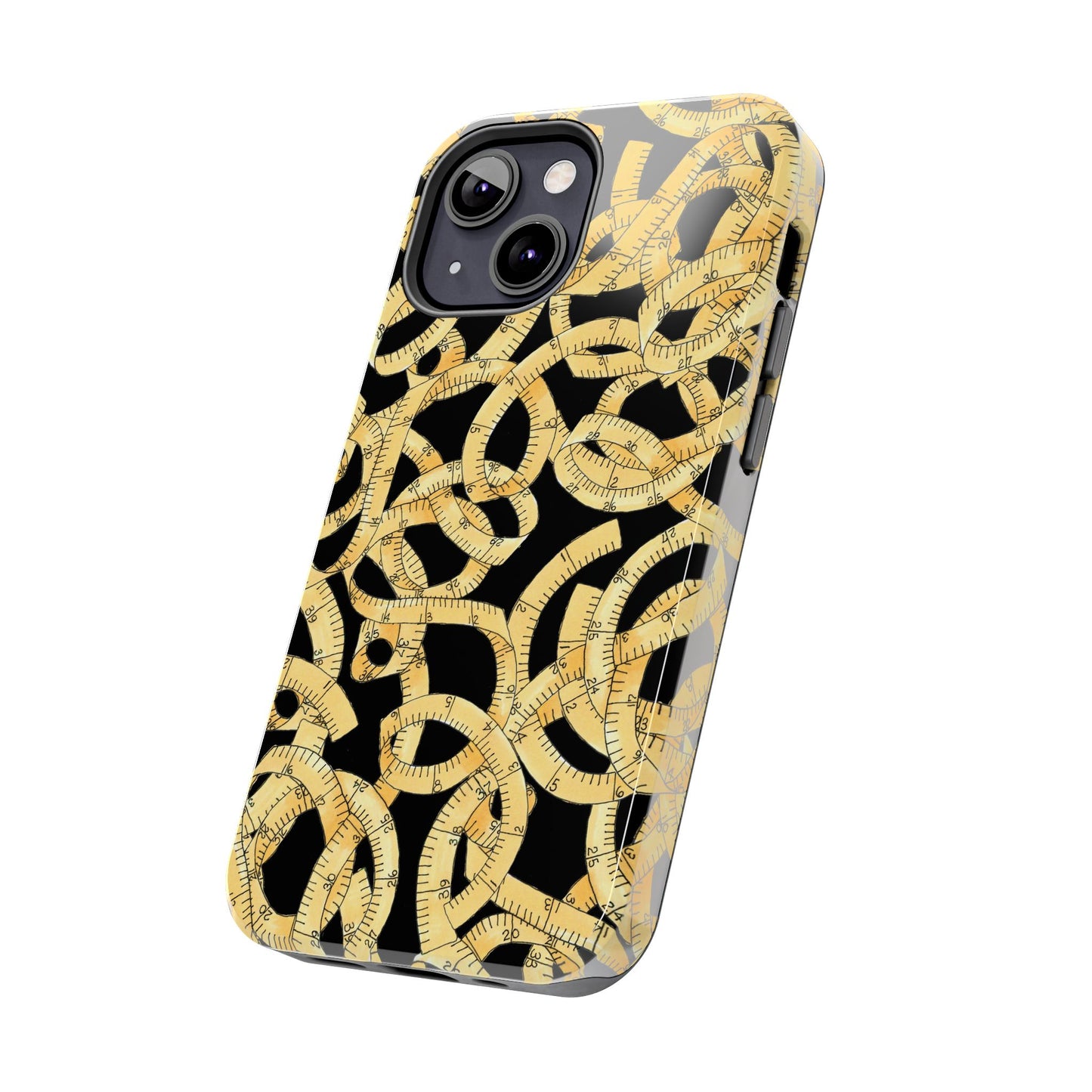 Tape Tangle Black Phone Case