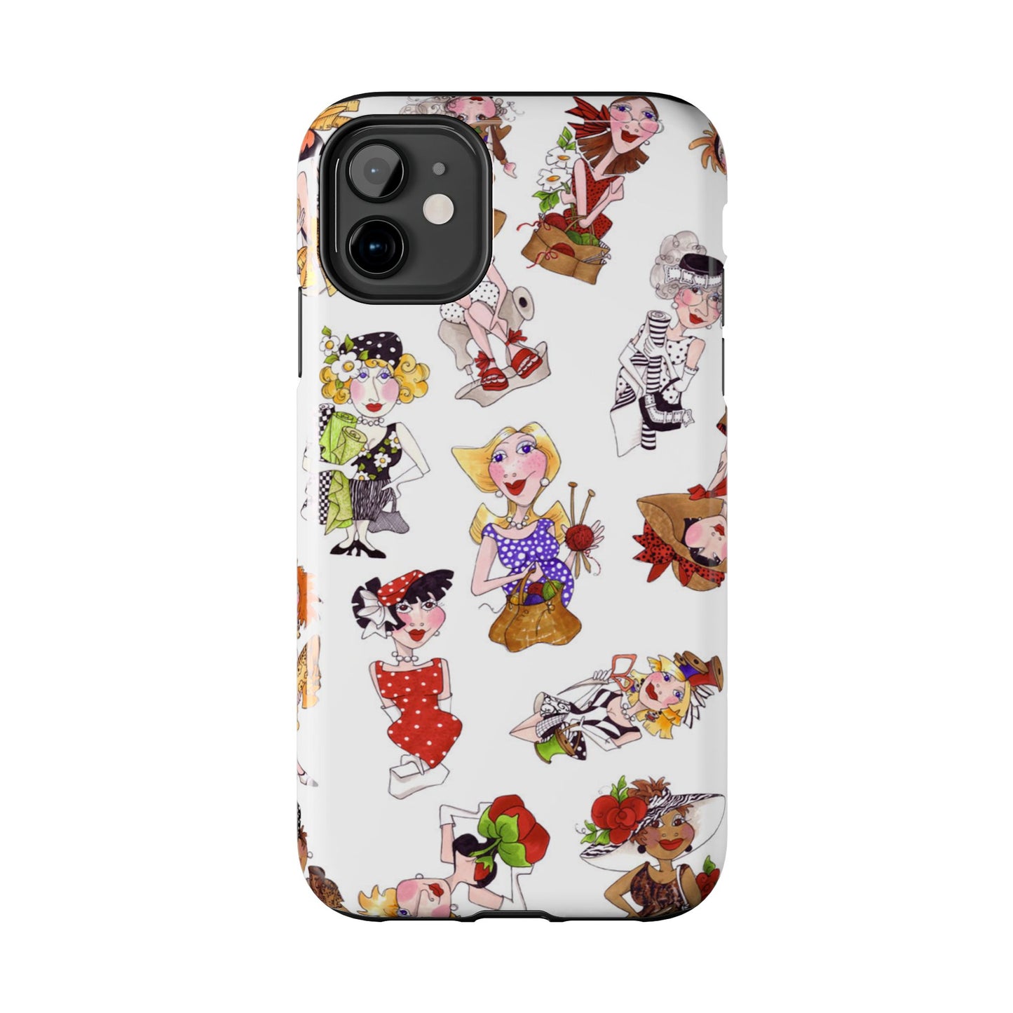 Creative Toss White Phone Case
