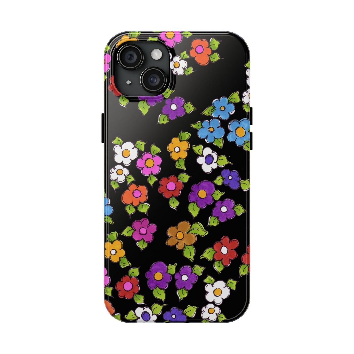 Fancy Dog Daisies Phone Case