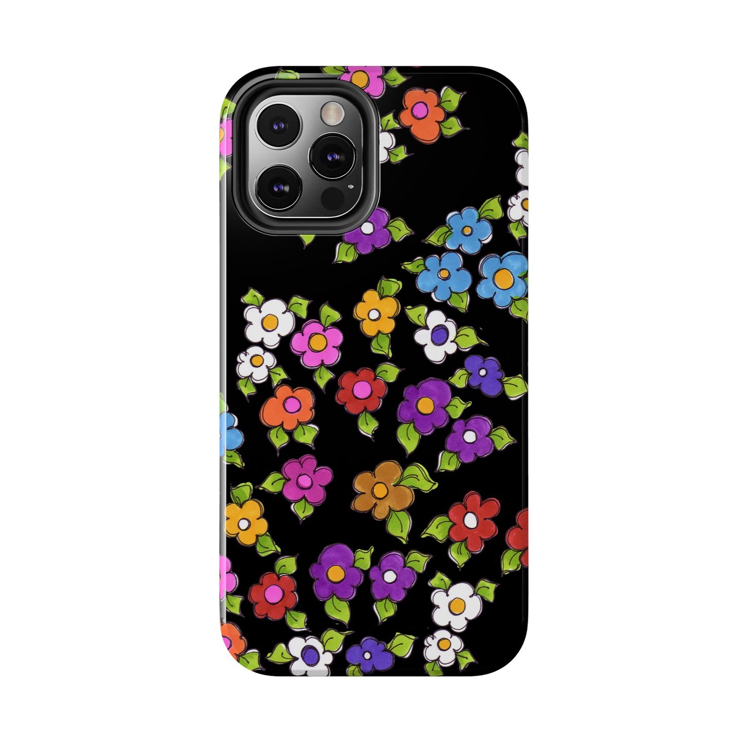 Fancy Dog Daisies Phone Case