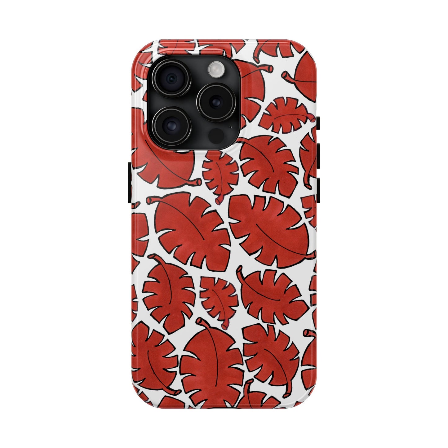 Red Bananas White Phone Case
