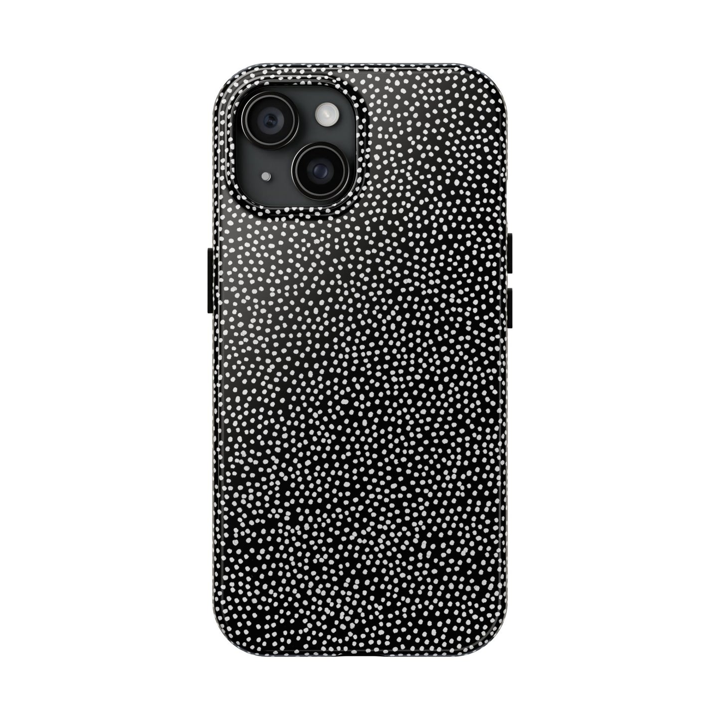 Baby Dots Black / White Phone Case