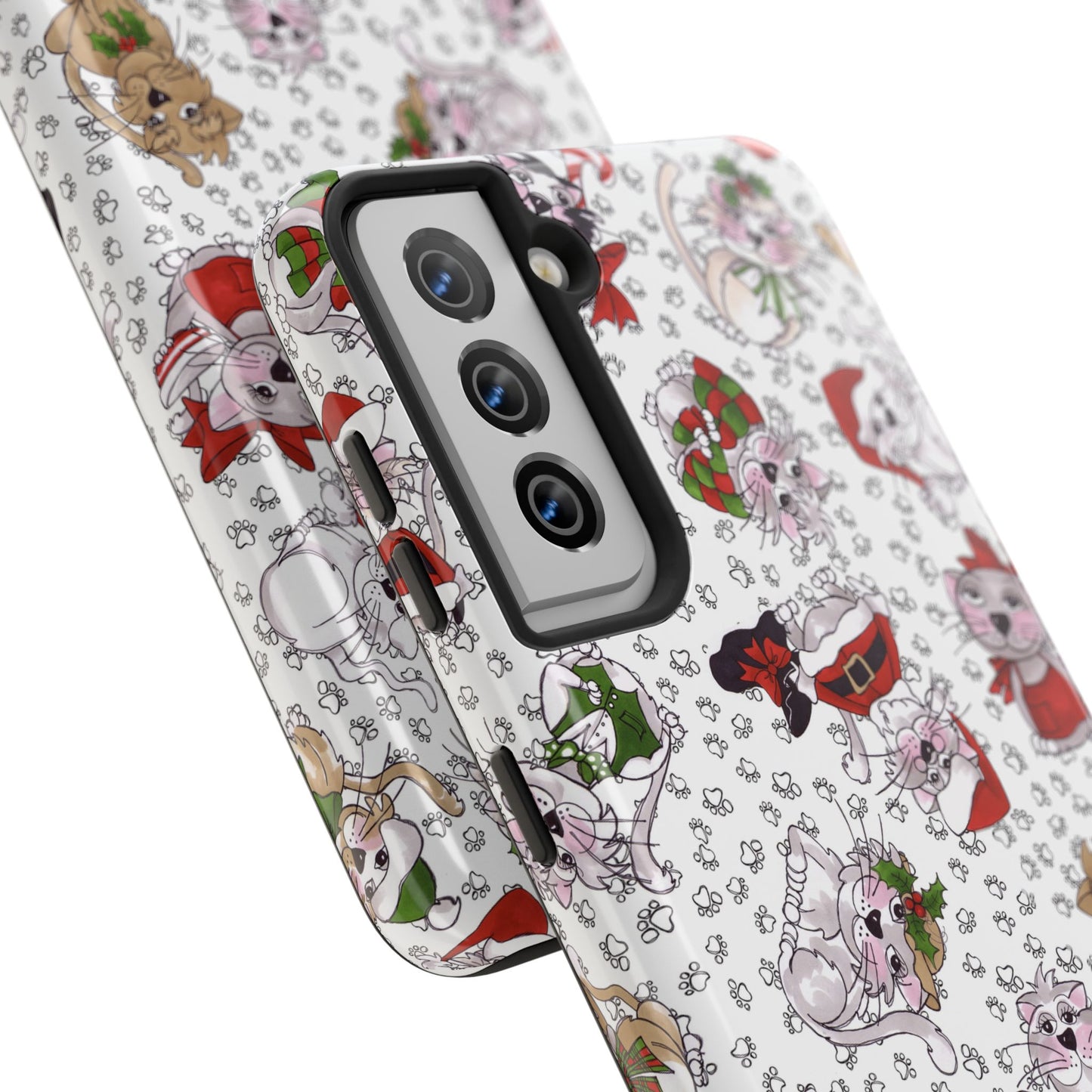 Kitty Blizzard White Phone Case