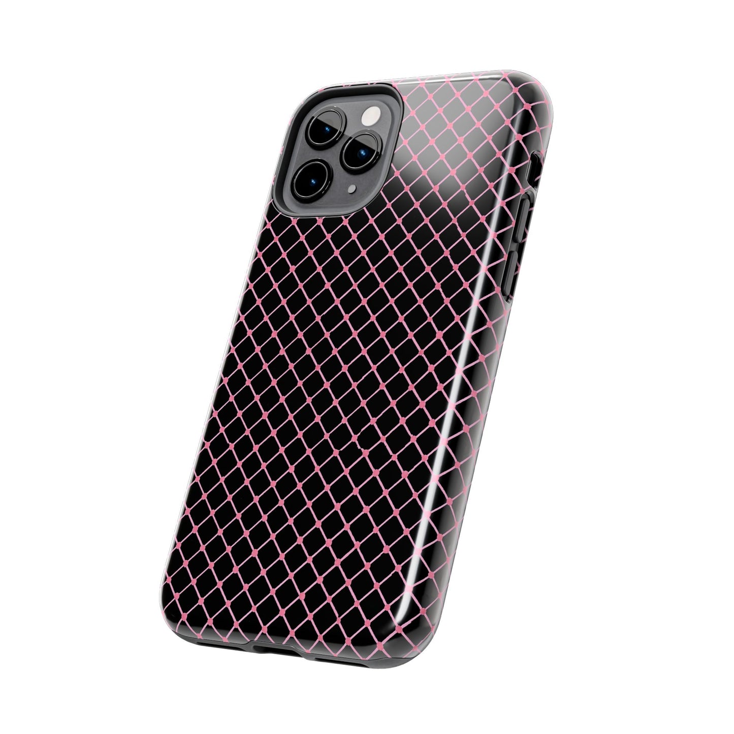Cyclone Fence Black / Pink Phone Case