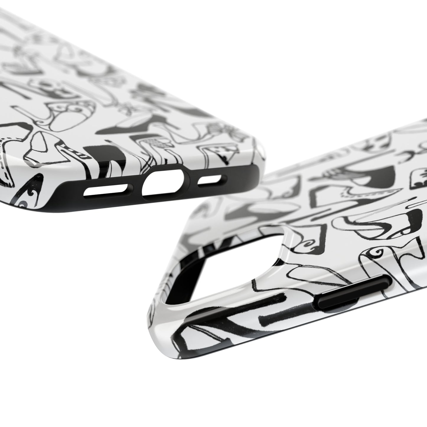 A Few Shoes White / Black Phone Case