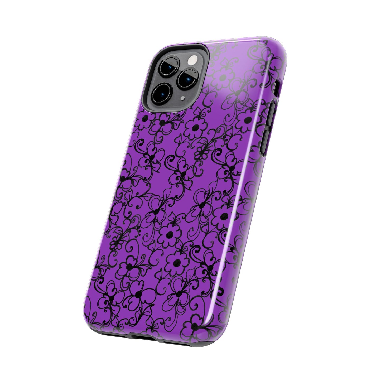 Daisy Jungle Purple Phone Case