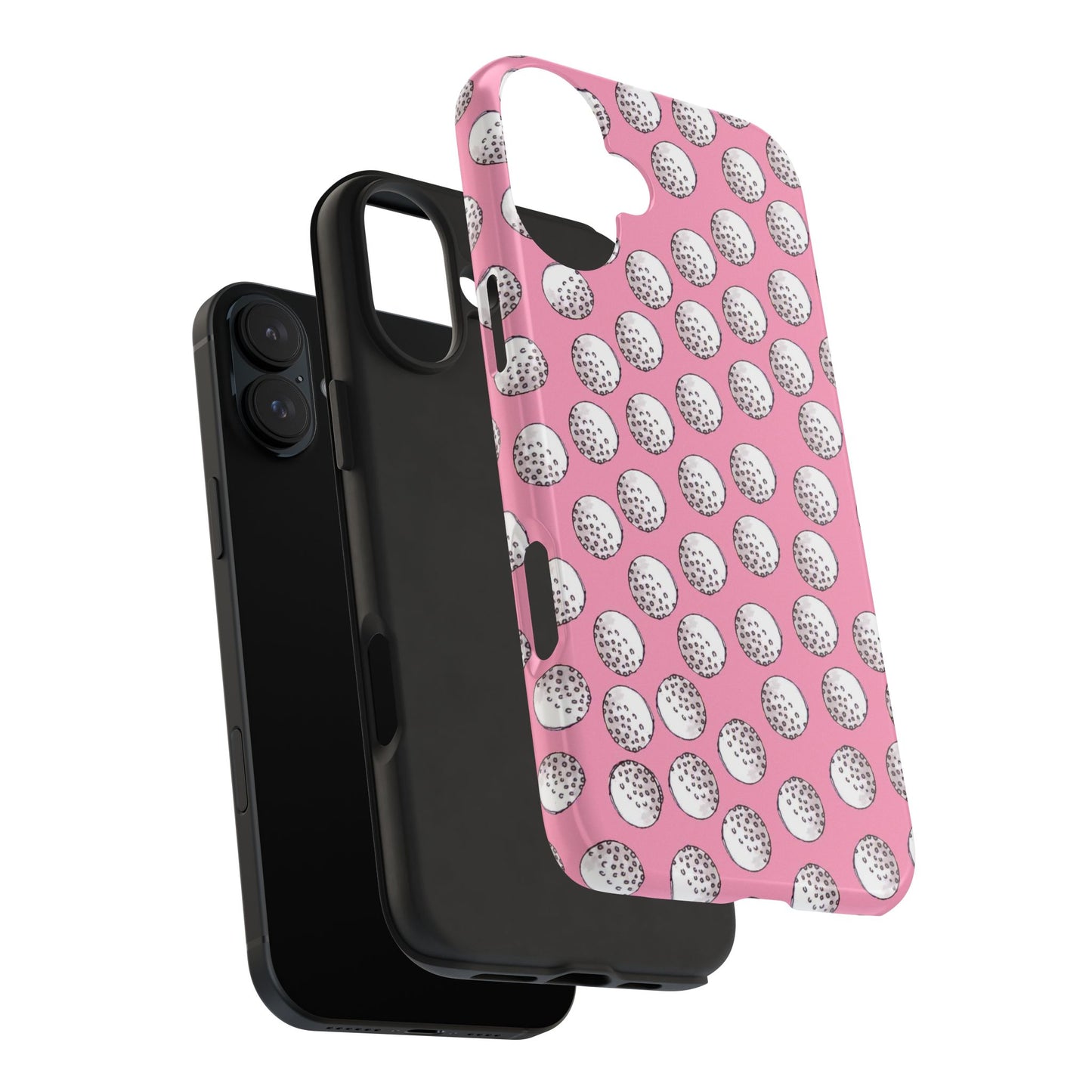 Ball Dots Pink Phone Case