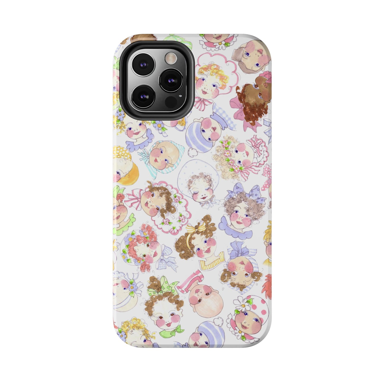 Baby Face Fling White Phone Case