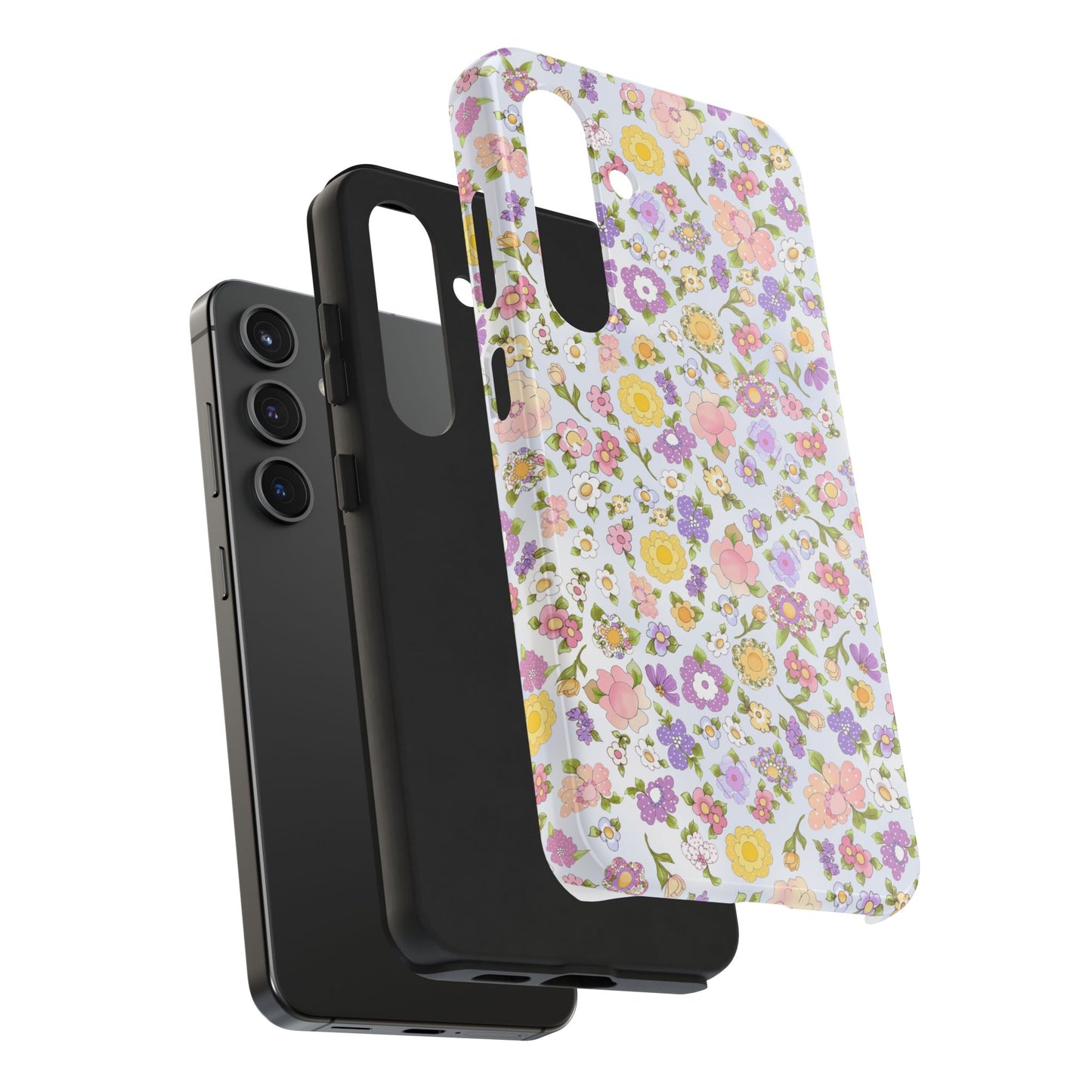 Flowery Blue Sky Phone Case