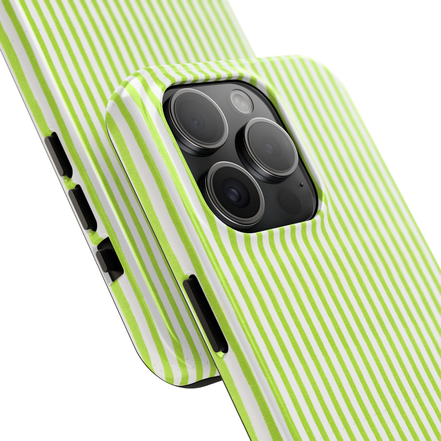 Golf Stripe Lime Phone Case