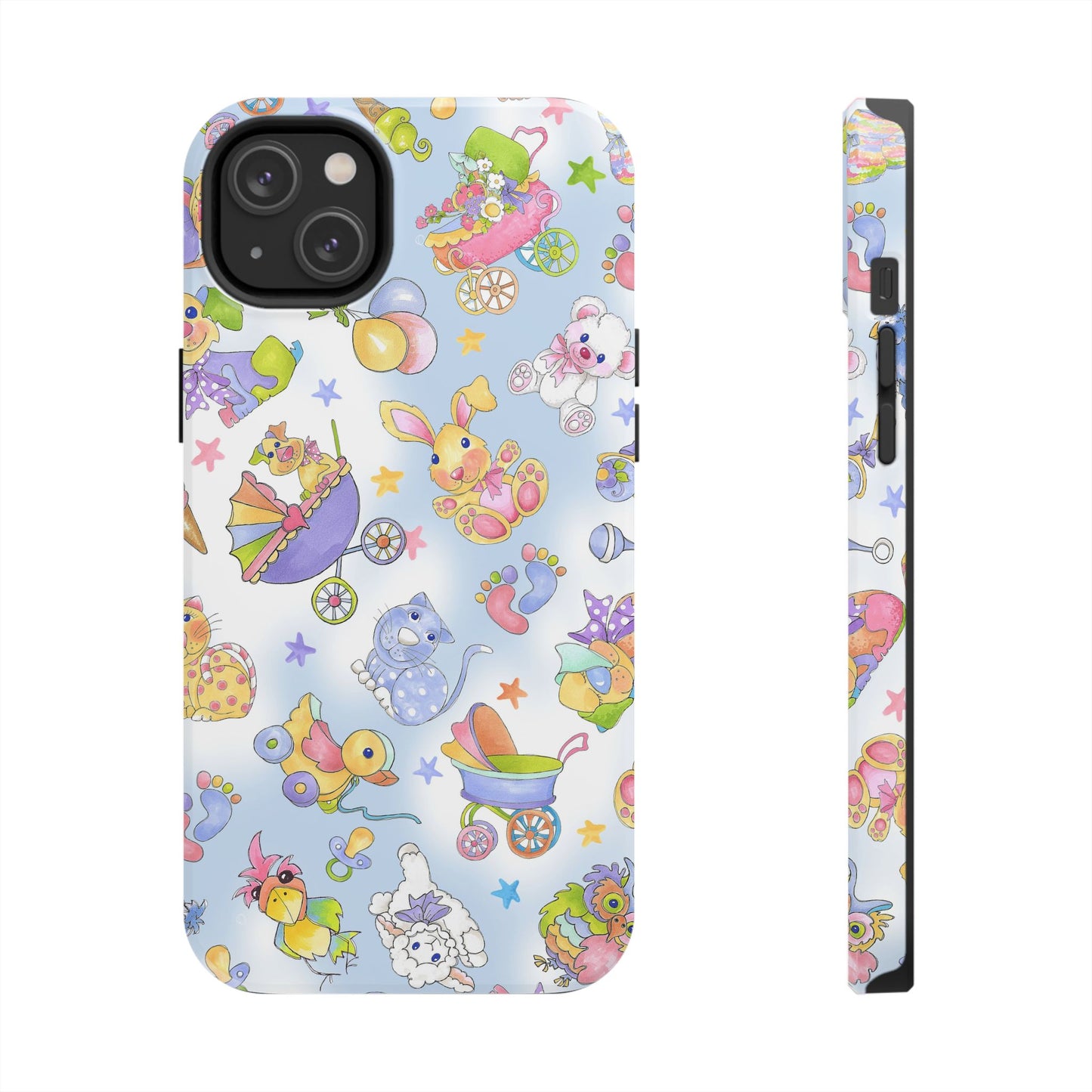 Busy Baby Blue Sky Phone Case