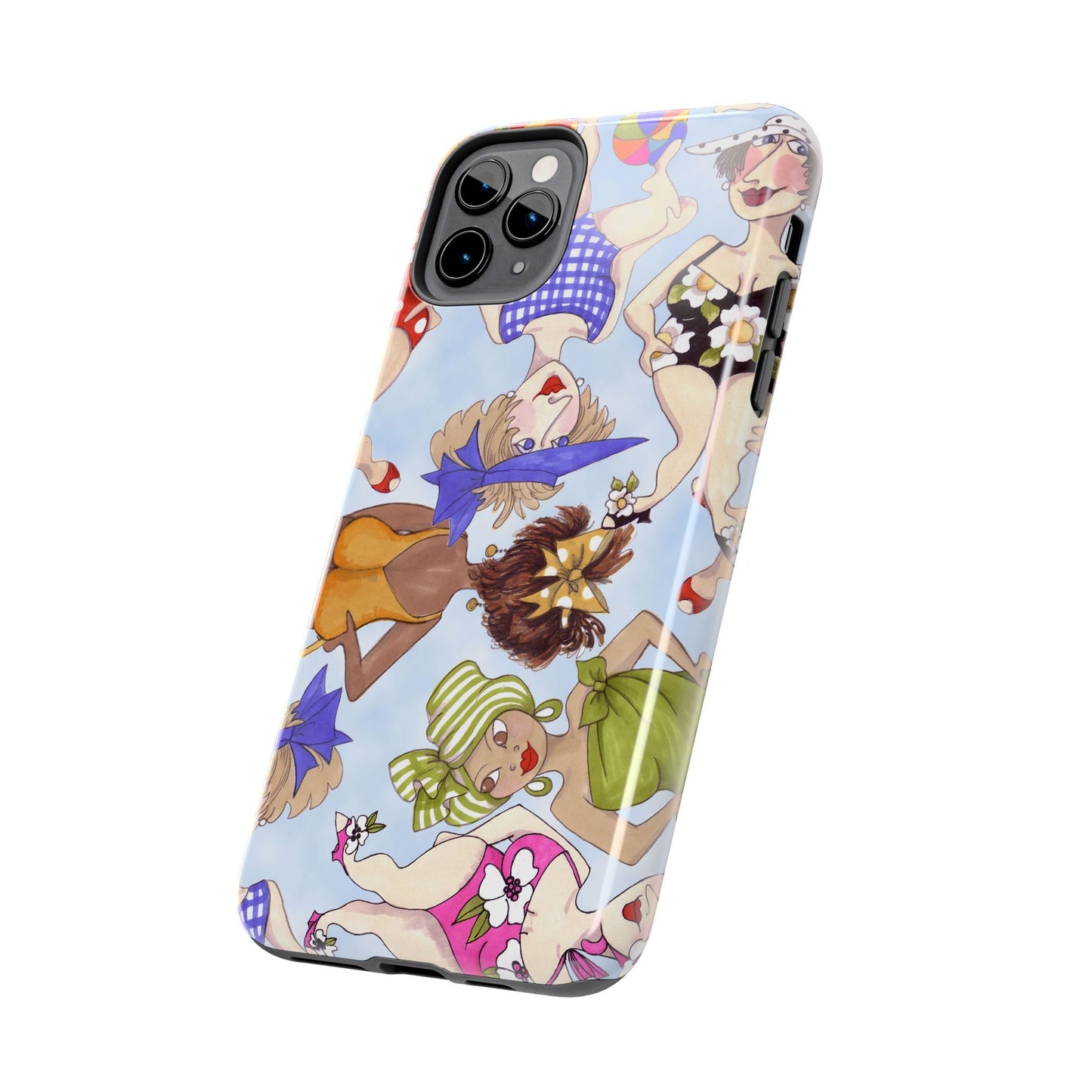Bathing Beauties Blue Sky Phone Case