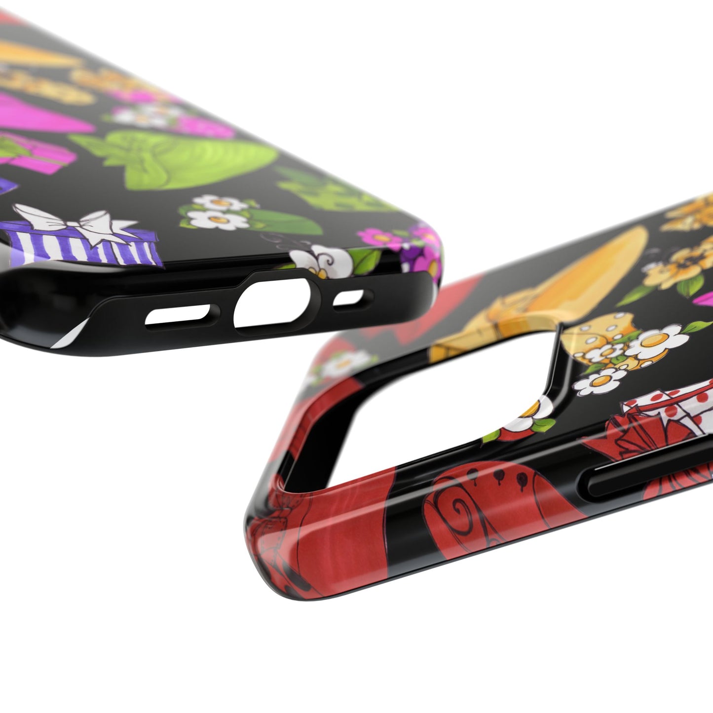 Accessories Tossed Black Phone Case