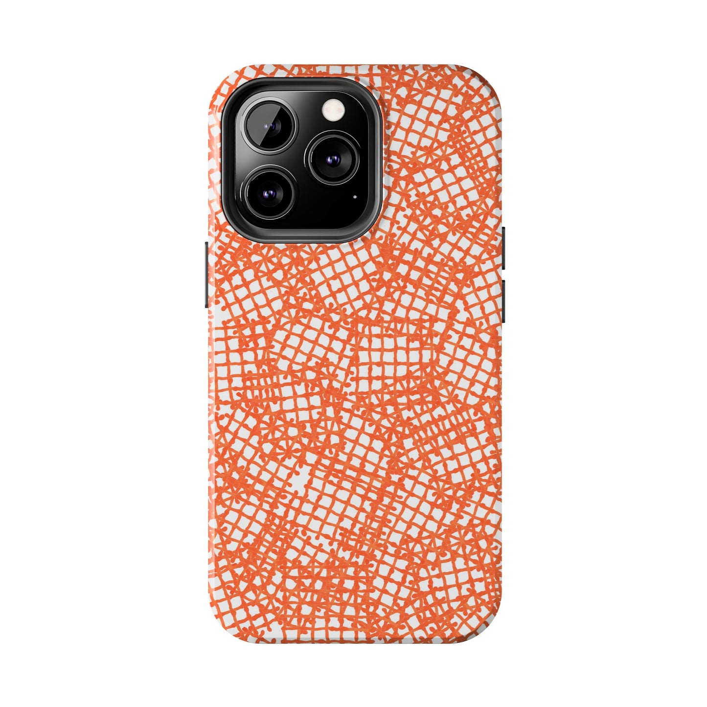 Random Waffle Orange Phone Case