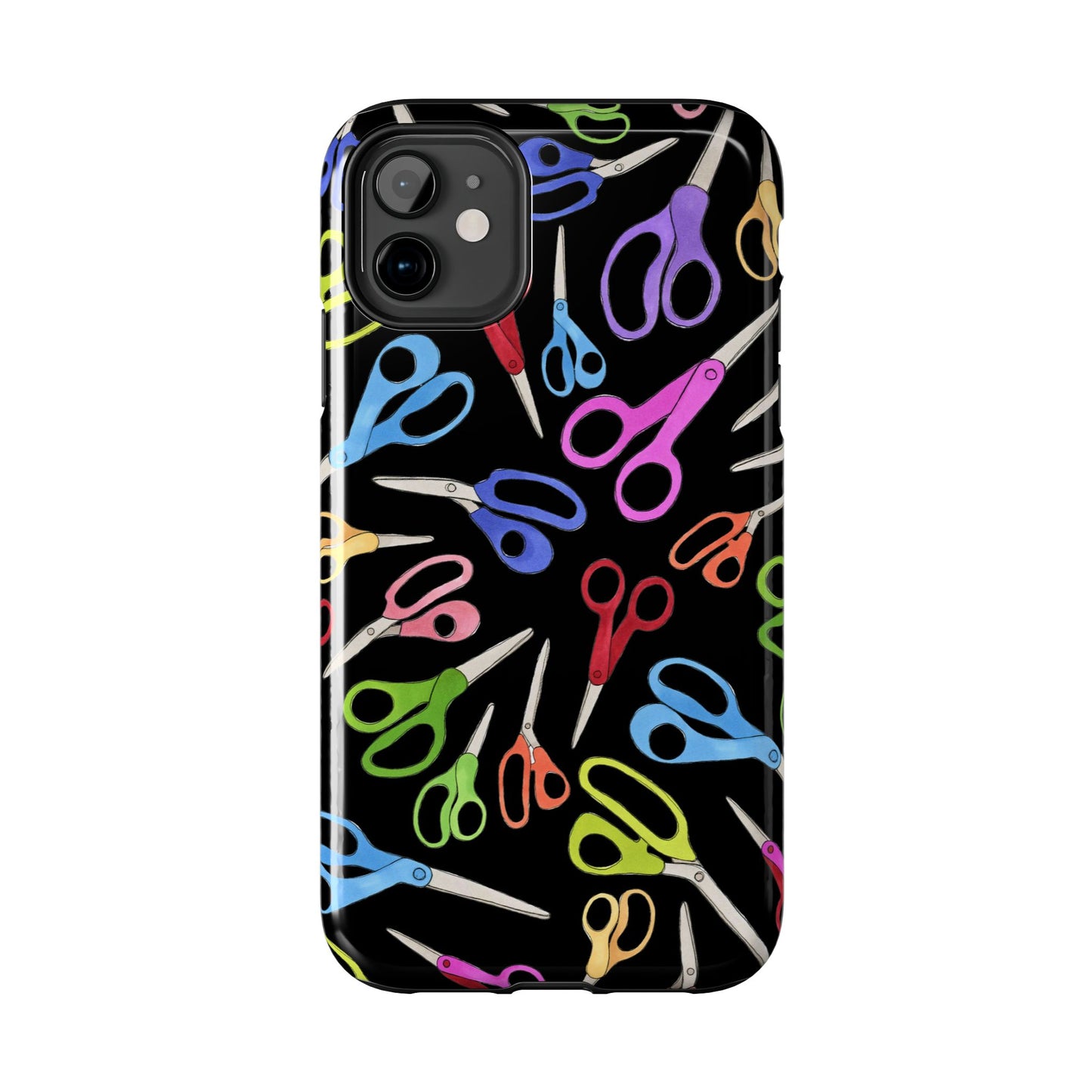 Shear Fun Black Phone Case
