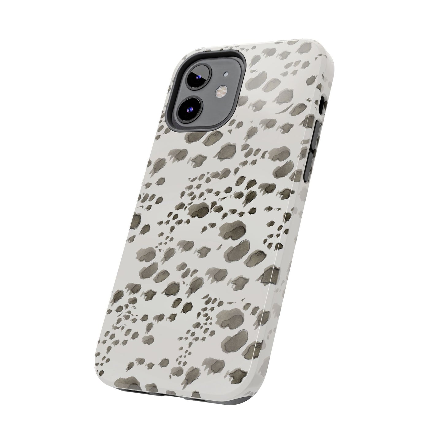 Kitty Dots Gray Phone Case