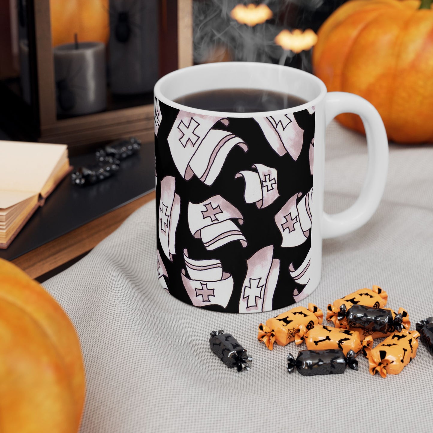 Happy Hat Black Cup