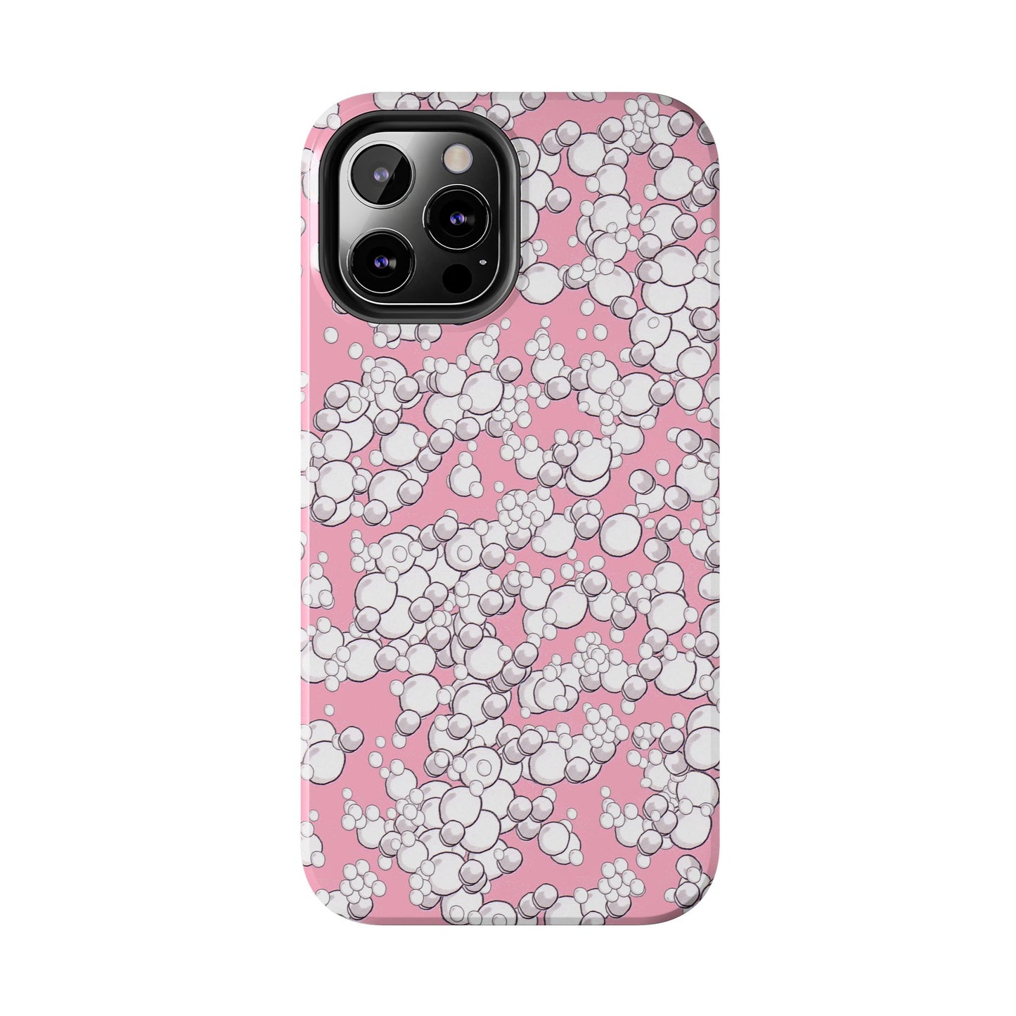 Bubble Dots Pink Phone Case