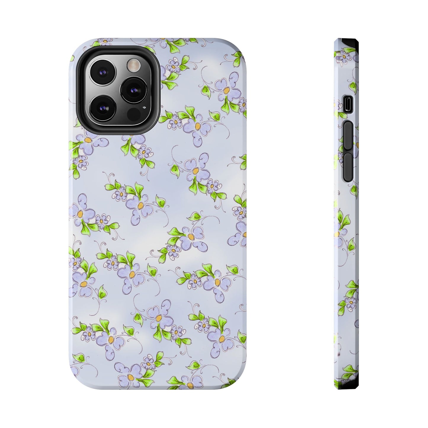 Forget Me Knots Blue Phone Case