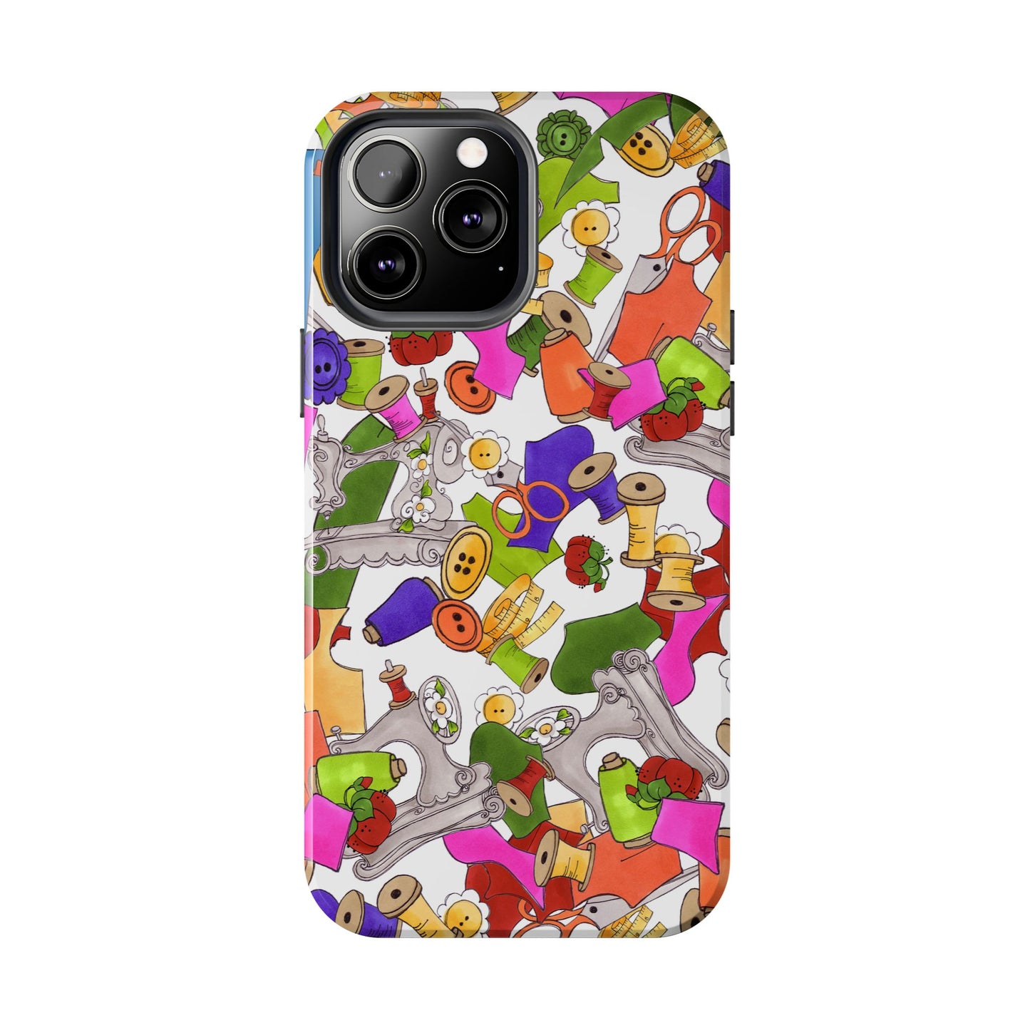 Kaleidasew White Phone Case