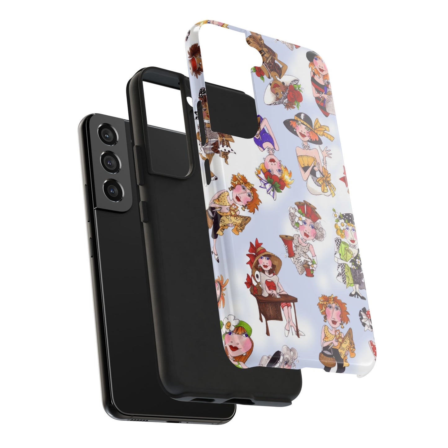 Creative Toss Blue Sky Phone Case