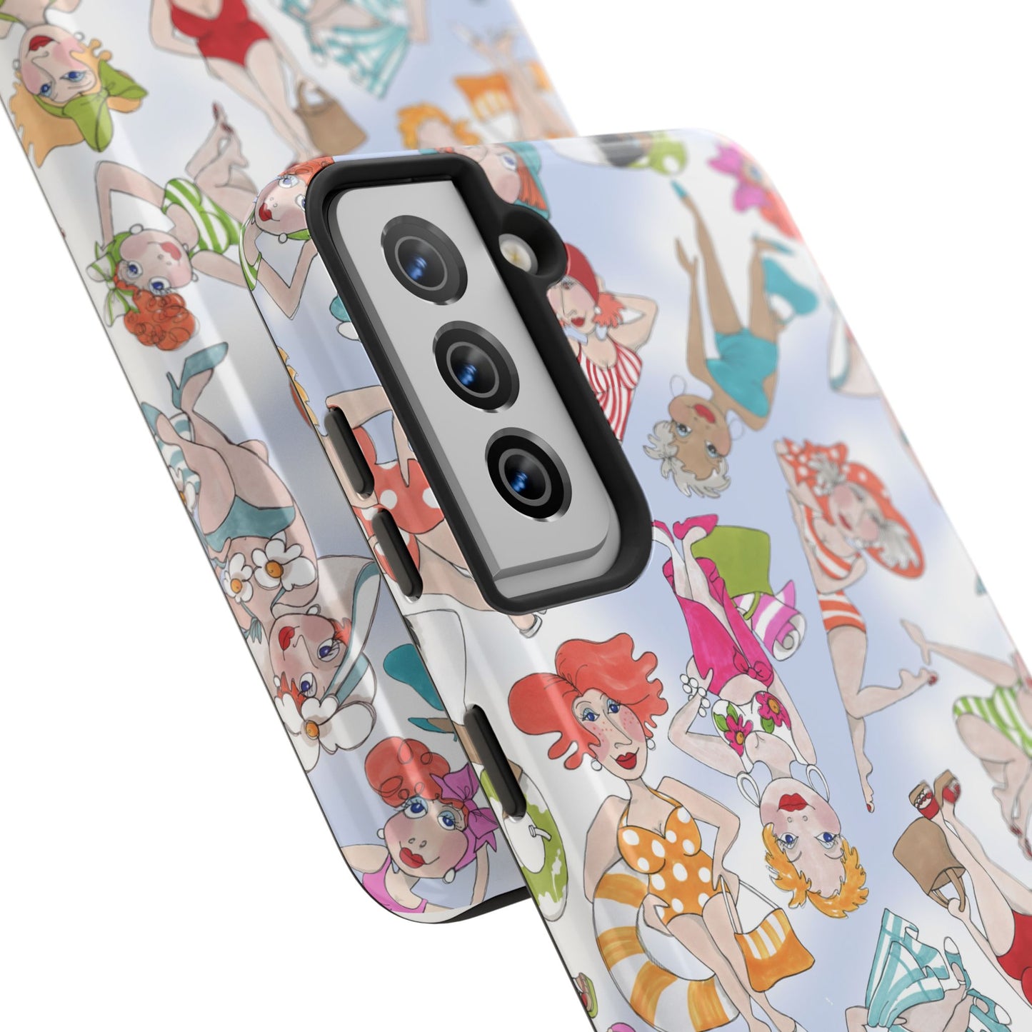 Tossed Fashionistas Phone Case