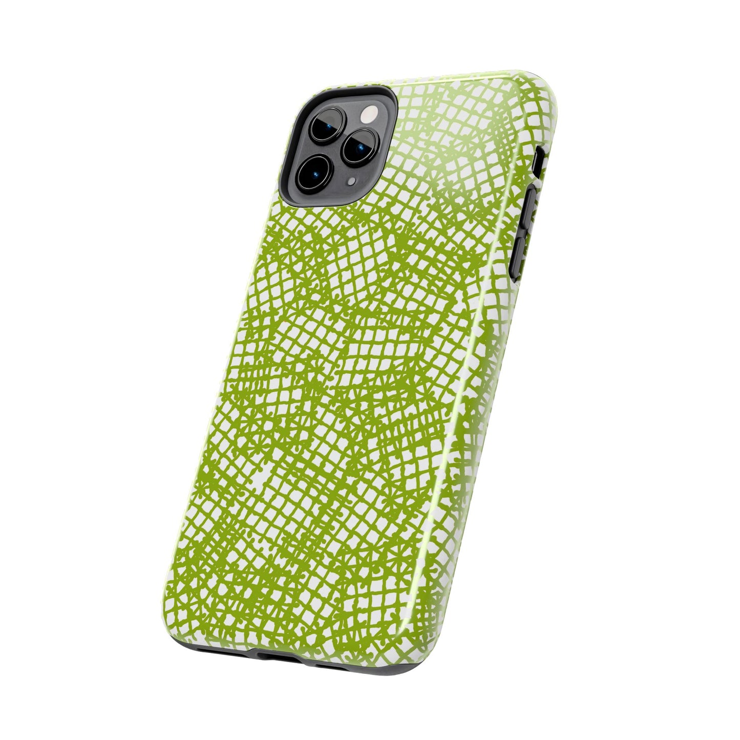 Random Waffle Green Phone Case