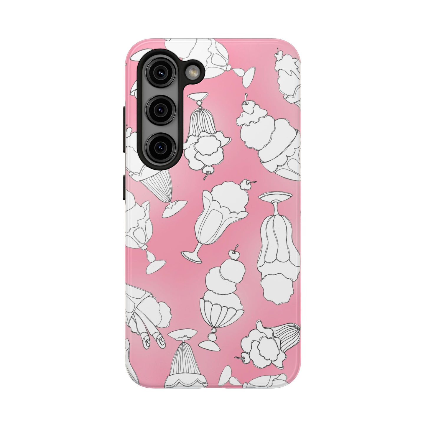 Fountain Yummies Pink Phone Case