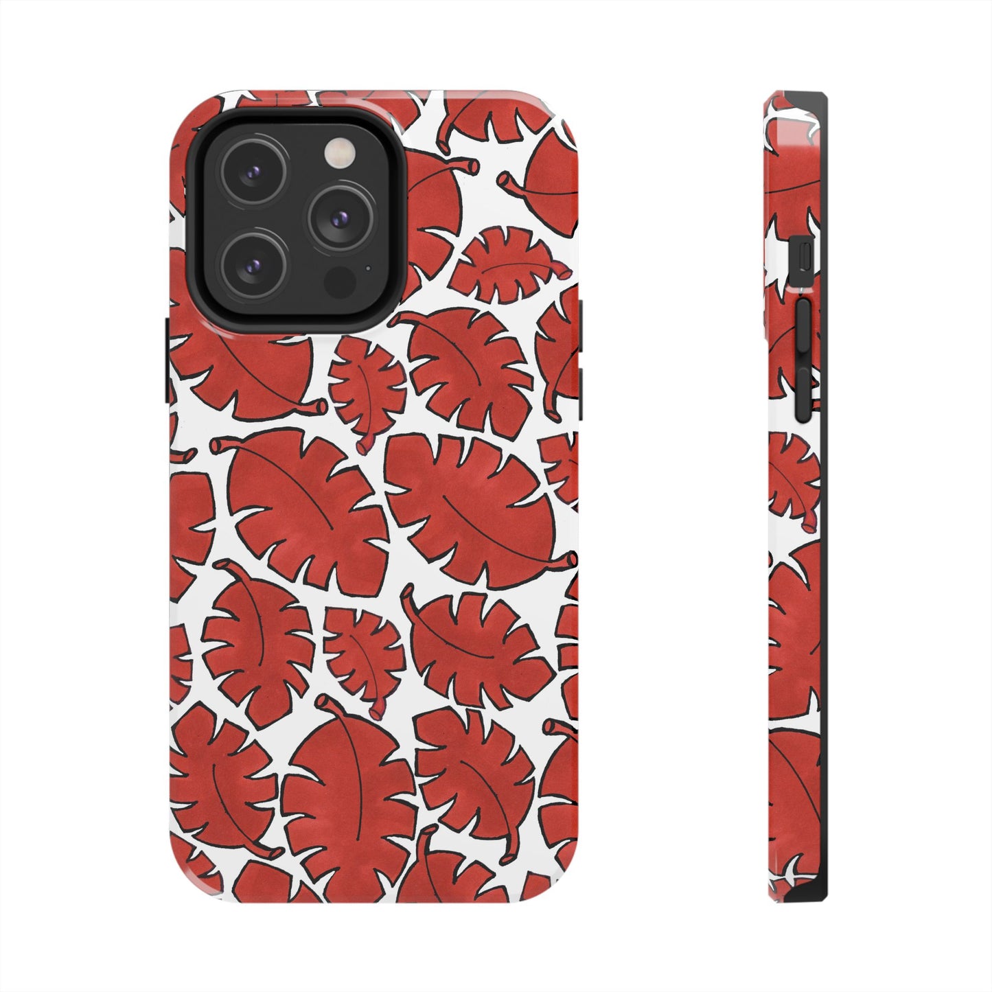 Red Bananas White Phone Case