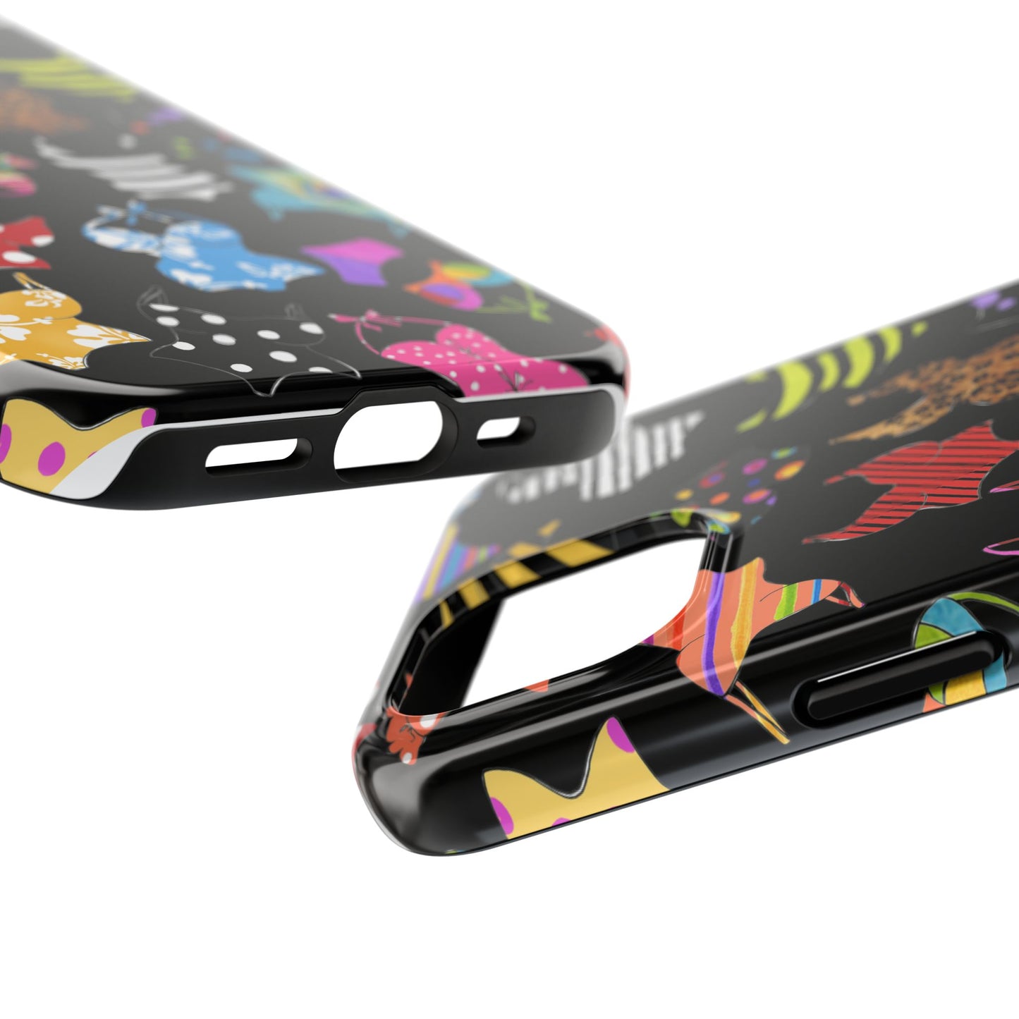Assorted Suits Black Phone Case