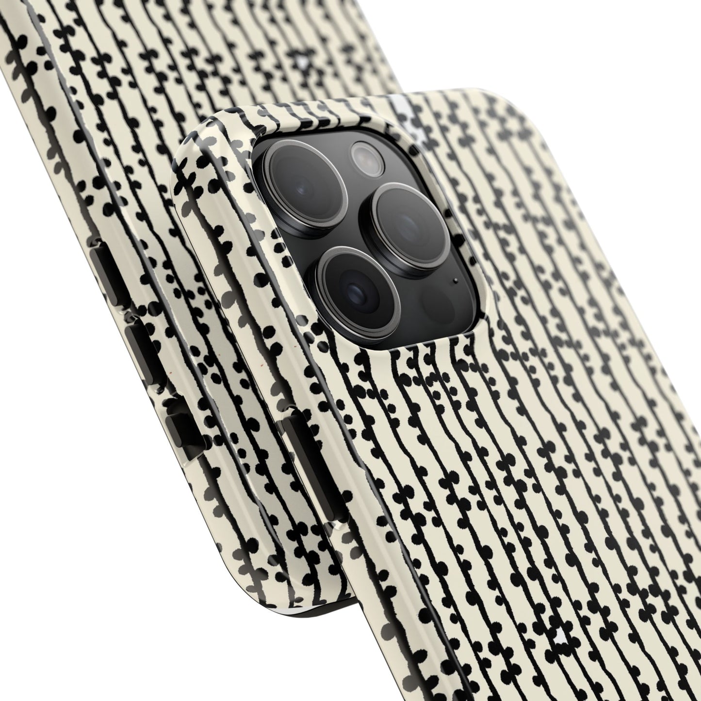 Loopy Stripe Bone Phone Case