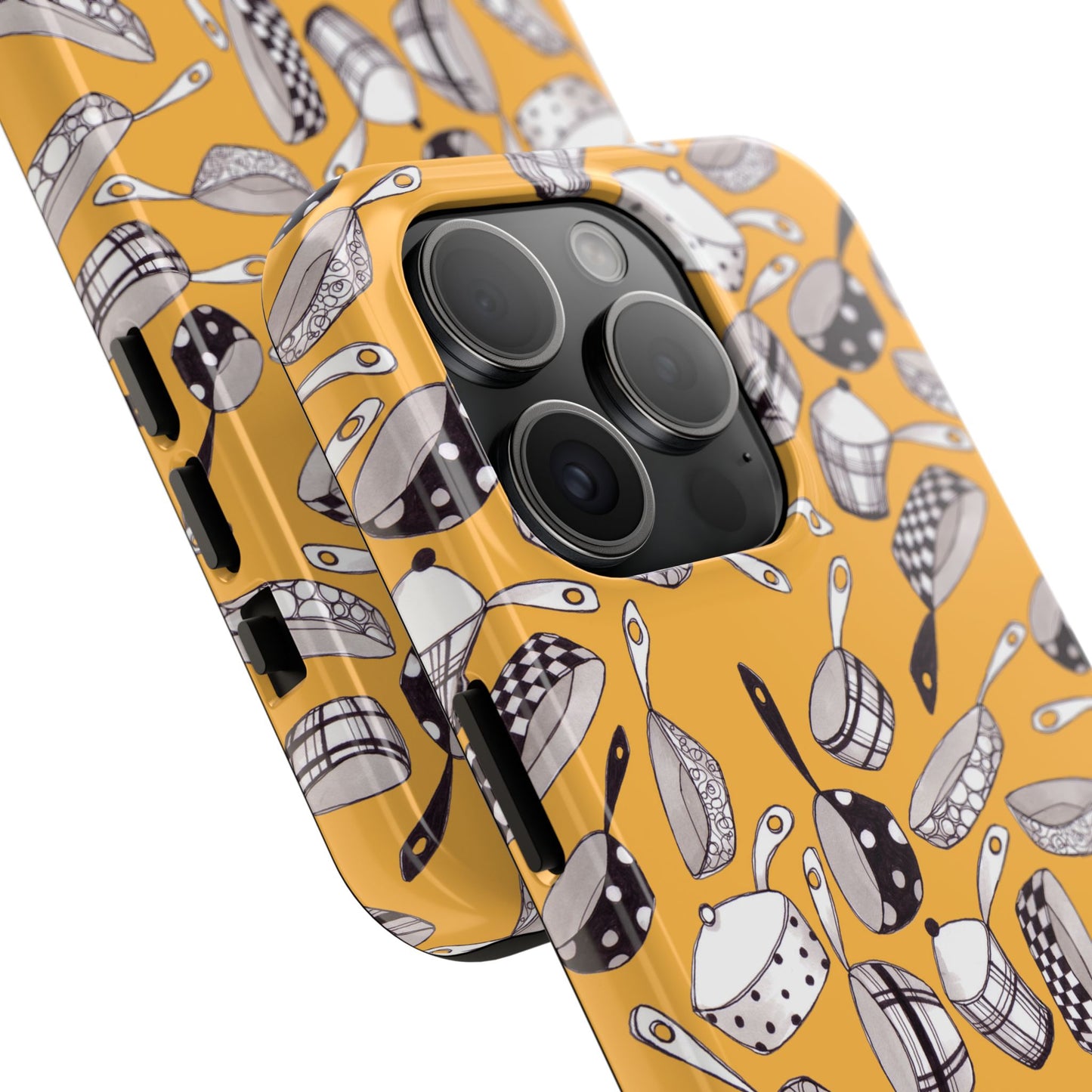 Pots & Pans Flyin' Yellow Phone Case